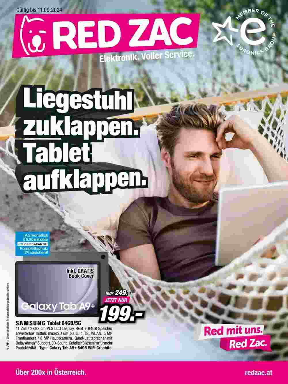 Red Zac Flugblatt (ab 24.08.2024) - Angebote und Prospekt - Seite 1