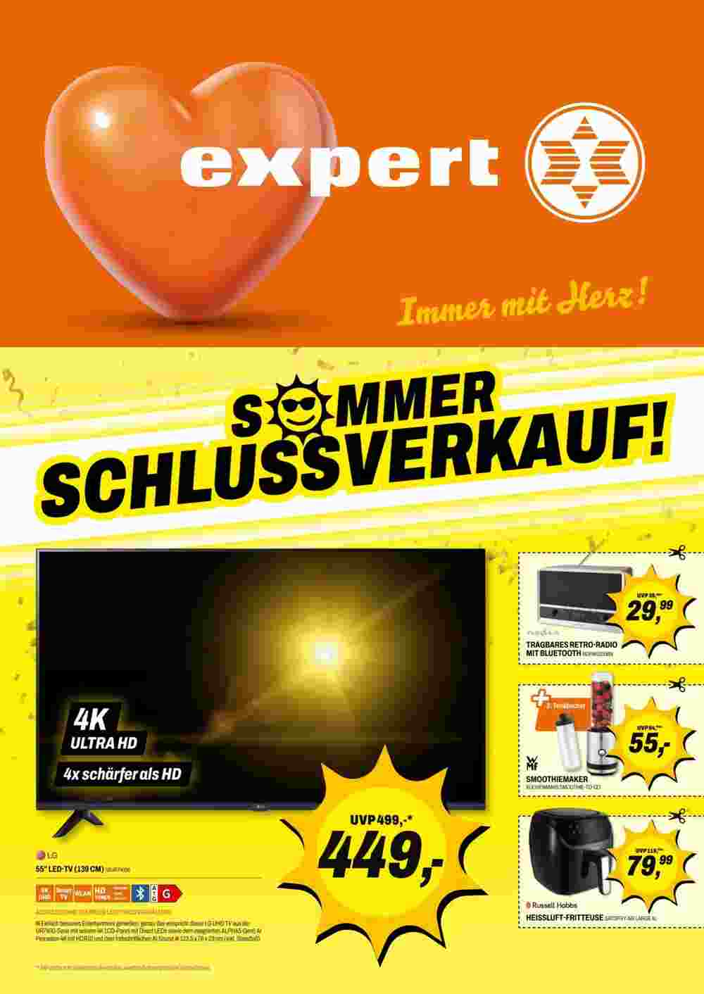 Expert Flugblatt (ab 25.08.2024) - Angebote und Prospekt - Seite 1