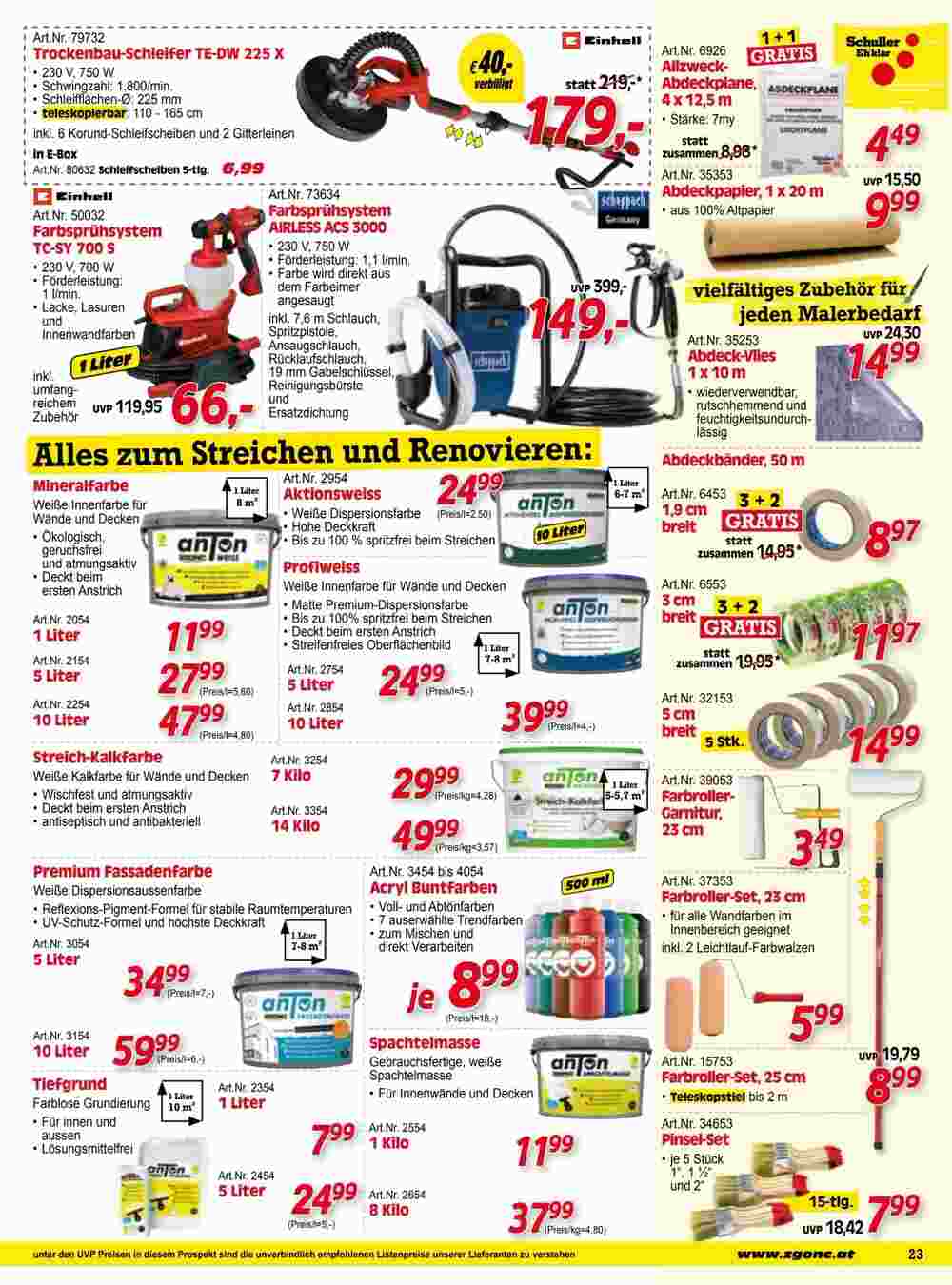 Zgonc Flugblatt (ab 31.08.2024) - Angebote und Prospekt - Seite 23