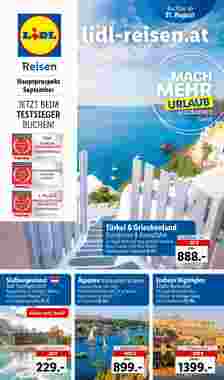 Lidl Reisen Flugblatt (ab 31.08.2024) - Angebote und Prospekt