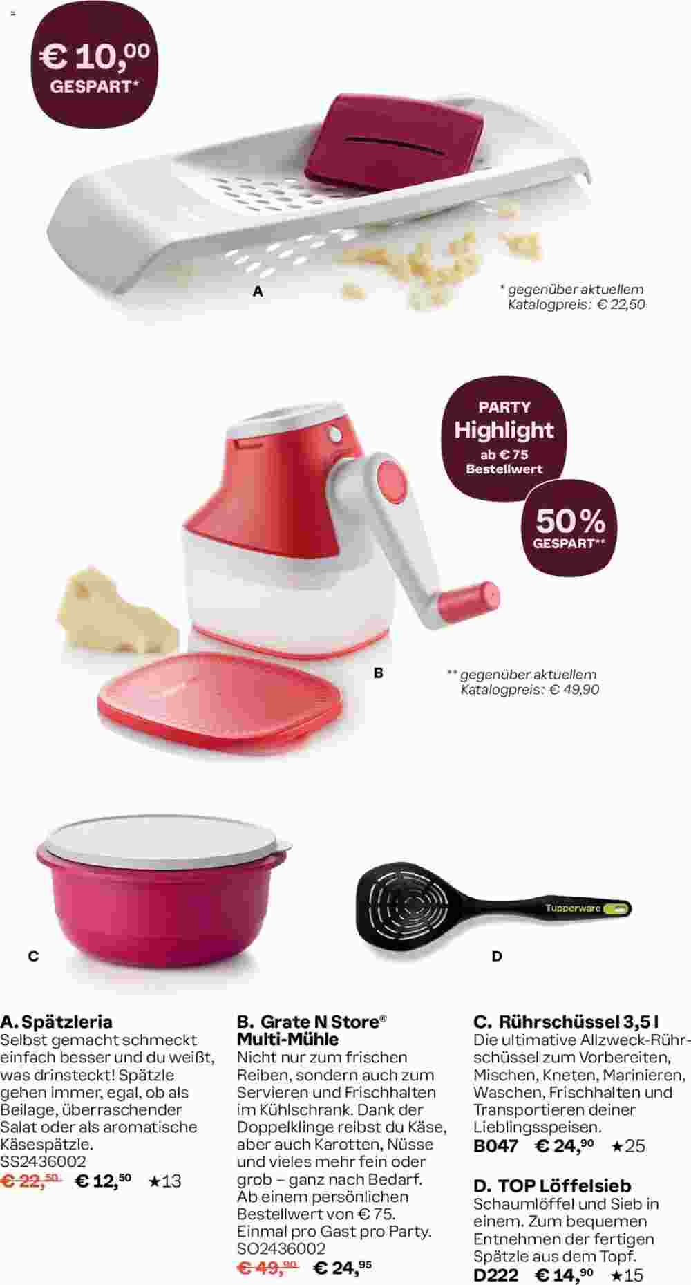 Tupperware Flugblatt (ab 02.09.2024) - Angebote und Prospekt - Seite 5