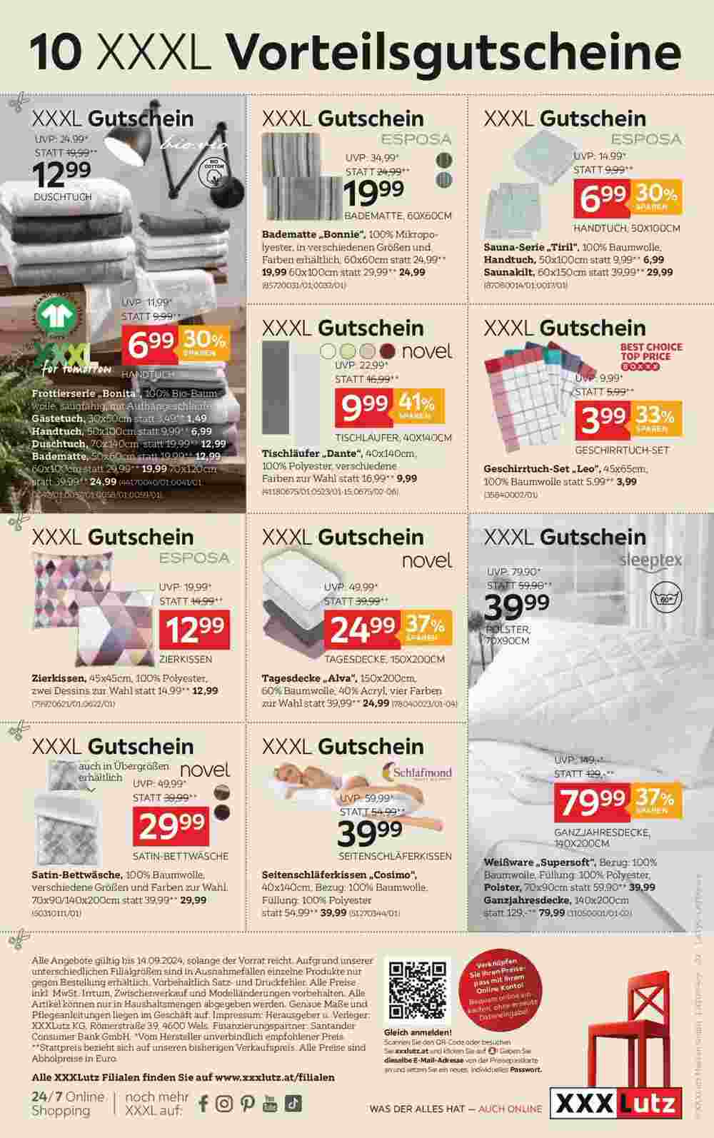 XXXLutz Flugblatt (ab 02.09.2024) - Angebote und Prospekt - Seite 2