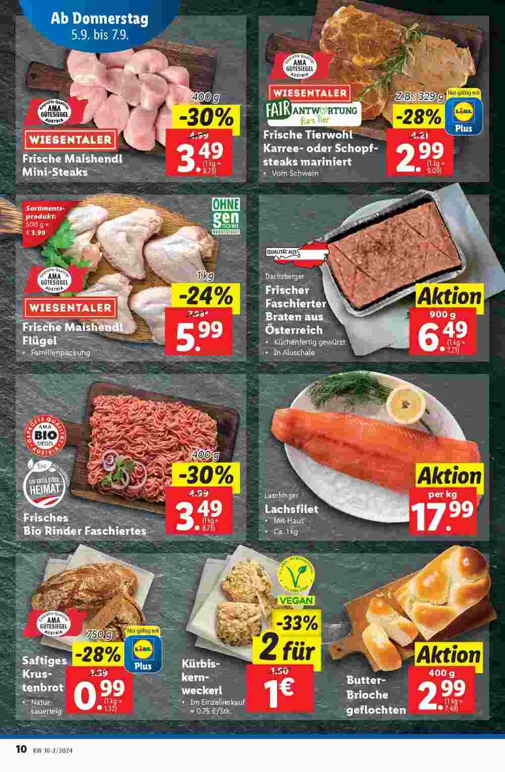 Lidl Flugblatt (ab 04.09.2024) - Angebote und Prospekt - Seite 10