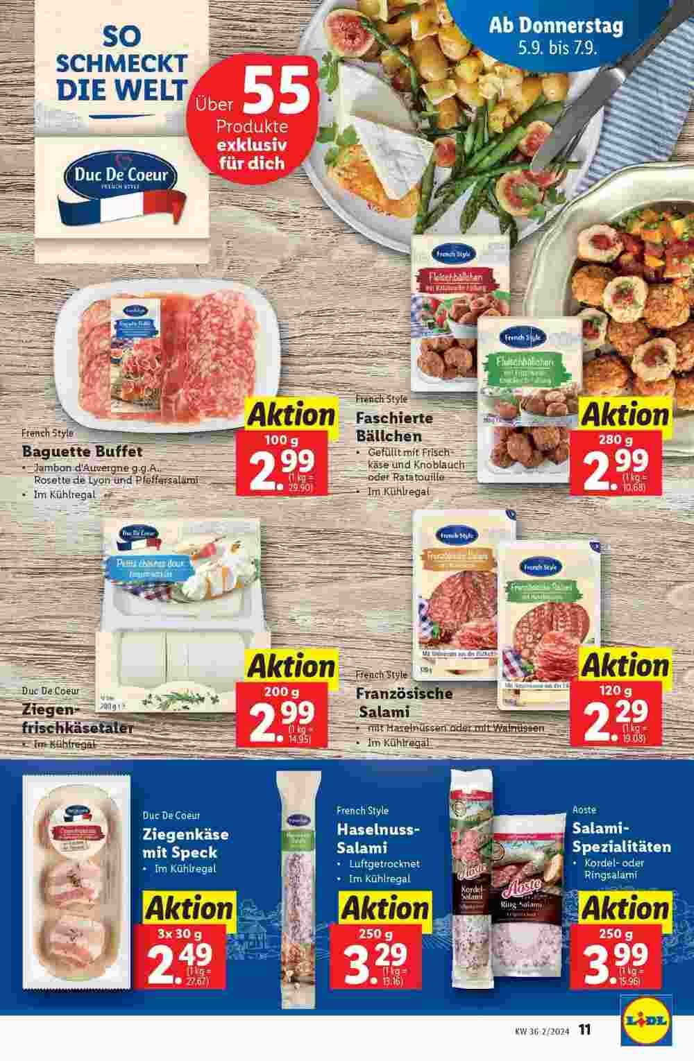 Lidl Flugblatt (ab 04.09.2024) - Angebote und Prospekt - Seite 11