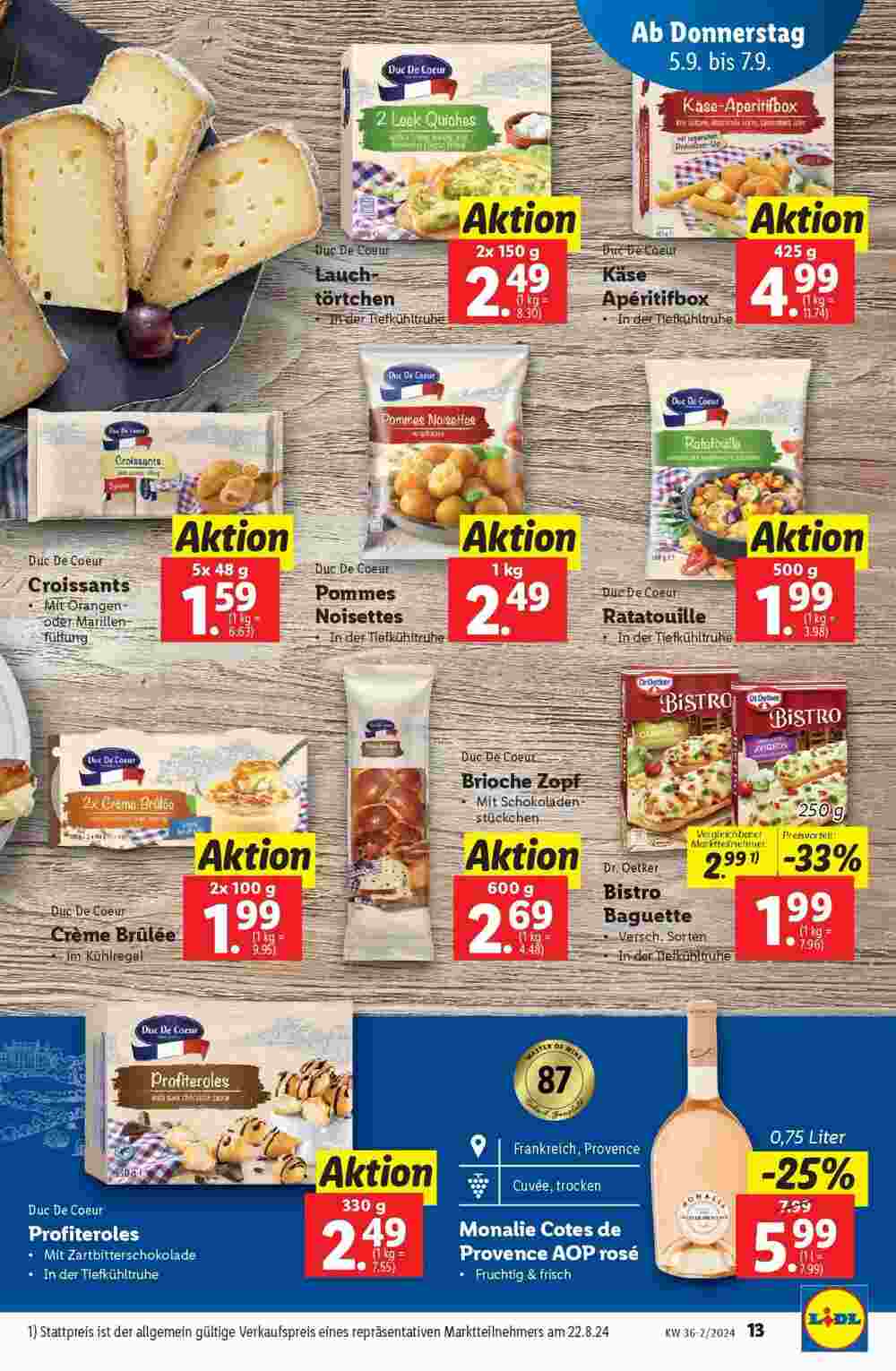 Lidl Flugblatt (ab 04.09.2024) - Angebote und Prospekt - Seite 13