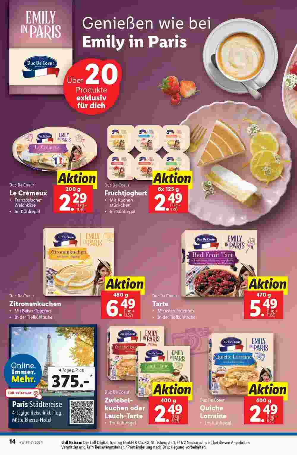 Lidl Flugblatt (ab 04.09.2024) - Angebote und Prospekt - Seite 14