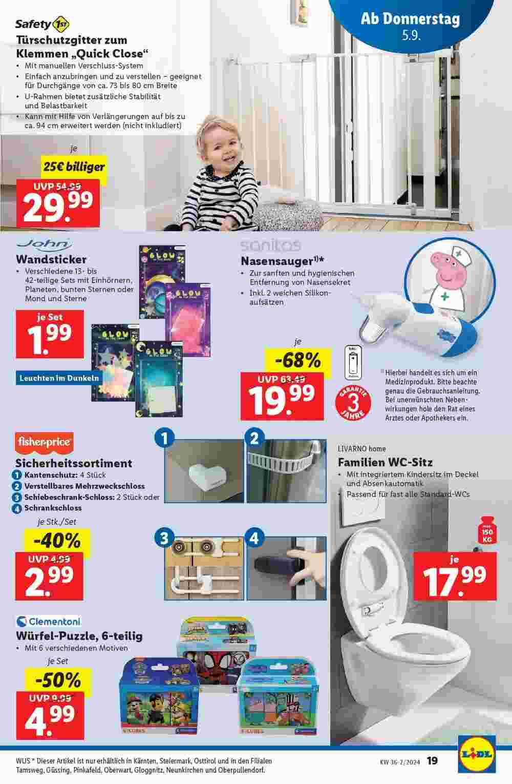 Lidl Flugblatt (ab 04.09.2024) - Angebote und Prospekt - Seite 19