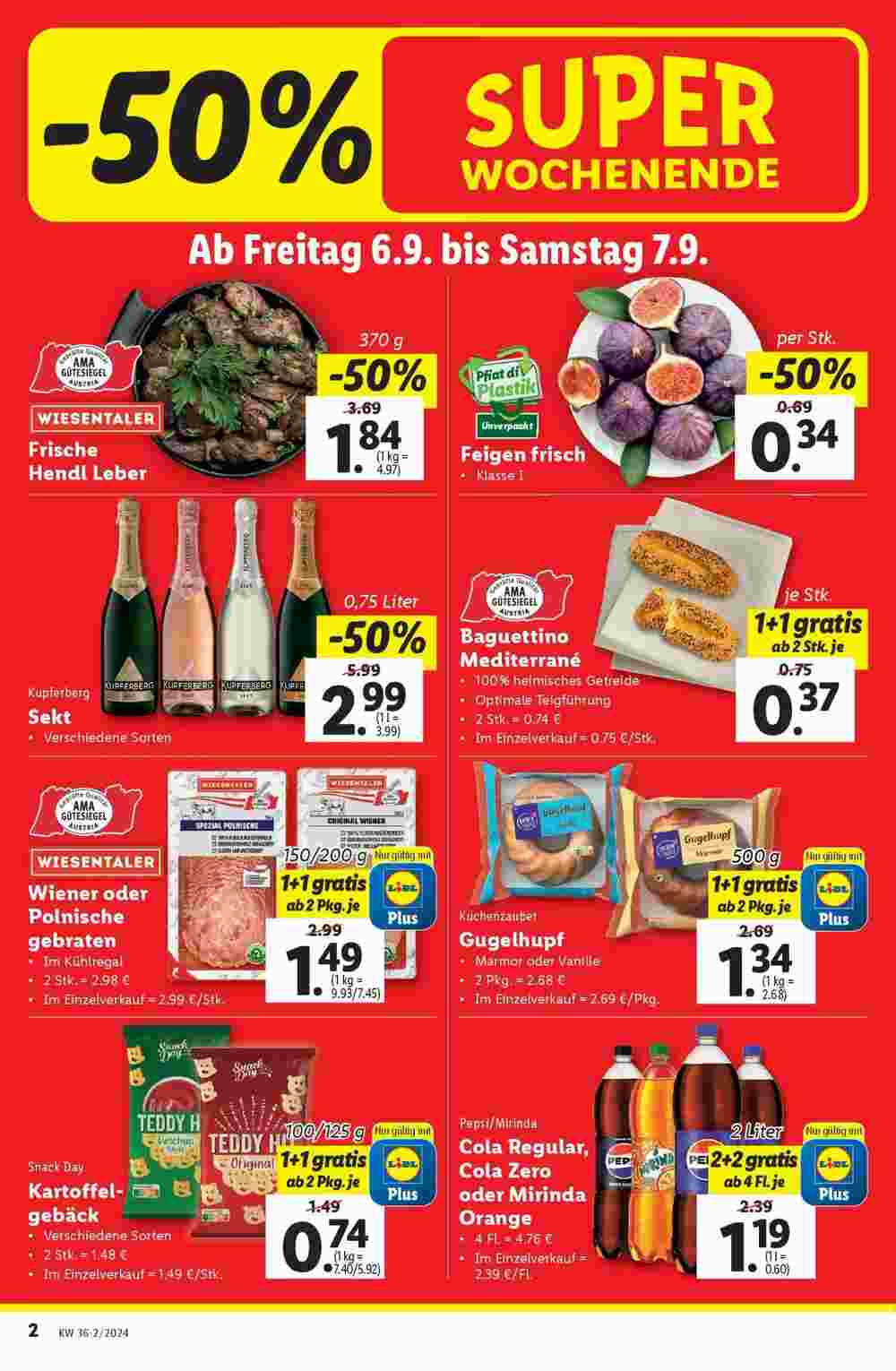 Lidl Flugblatt (ab 04.09.2024) - Angebote und Prospekt - Seite 2