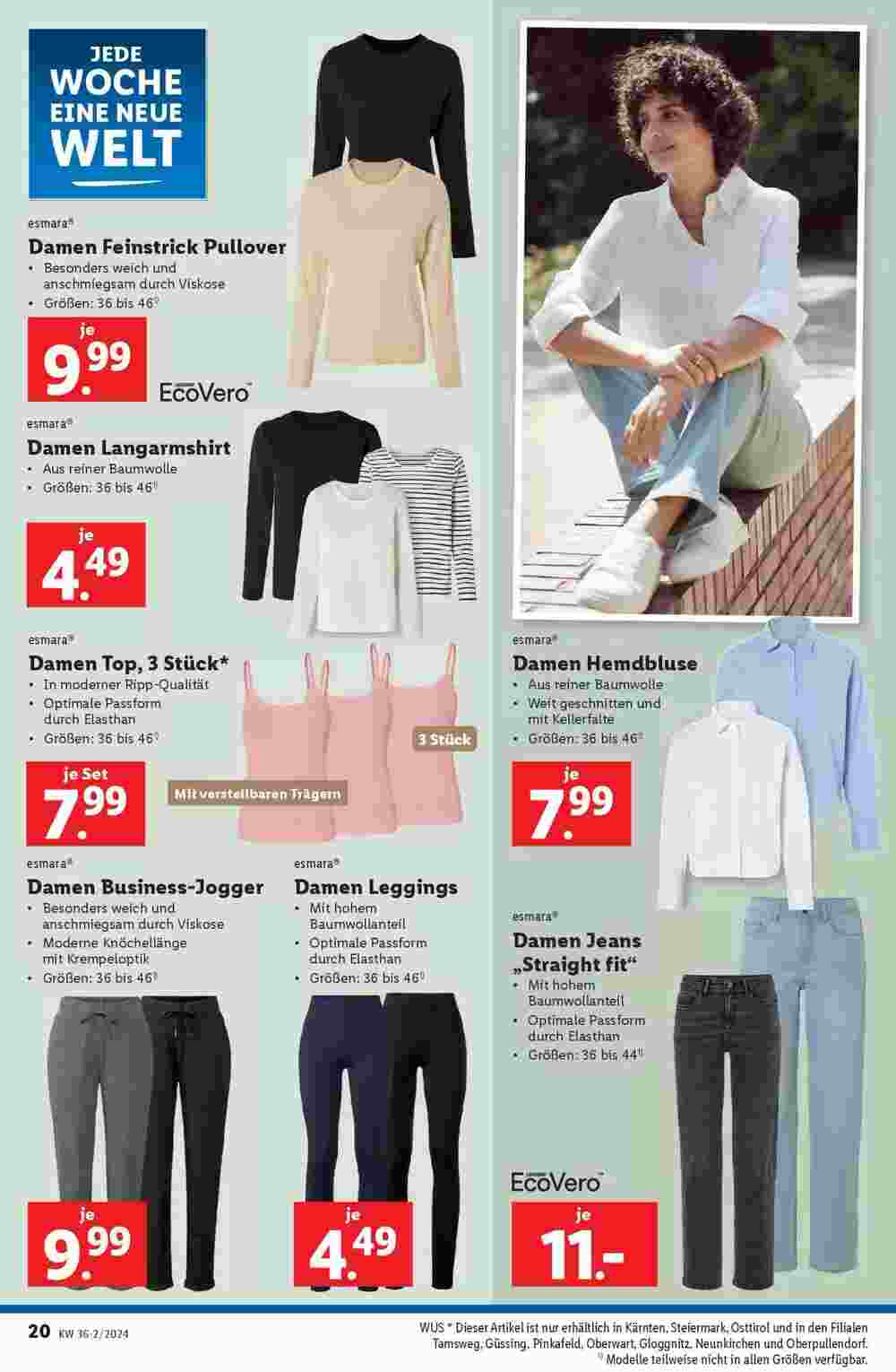 Lidl Flugblatt (ab 04.09.2024) - Angebote und Prospekt - Seite 20