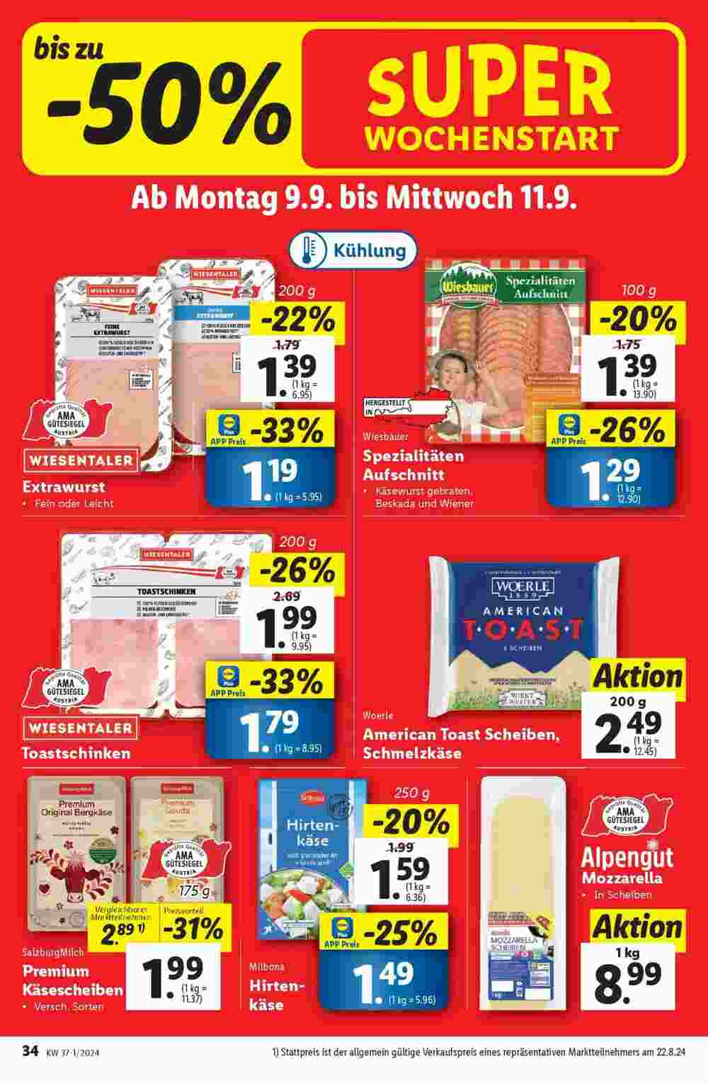 Lidl Flugblatt (ab 04.09.2024) - Angebote und Prospekt - Seite 38