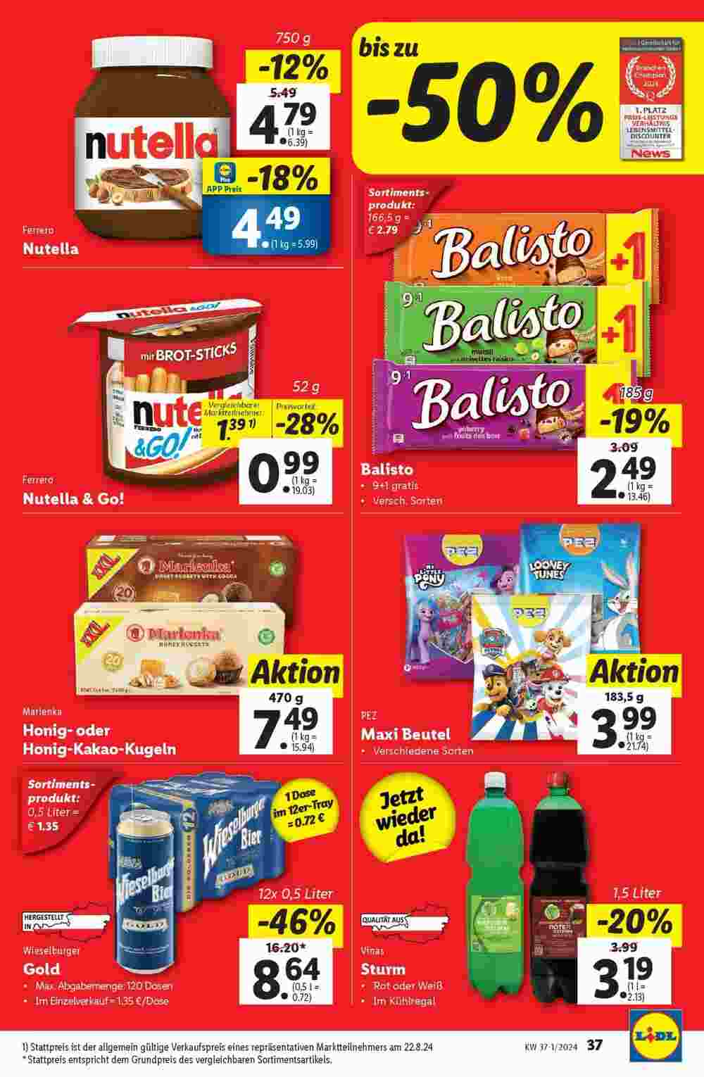 Lidl Flugblatt (ab 04.09.2024) - Angebote und Prospekt - Seite 41