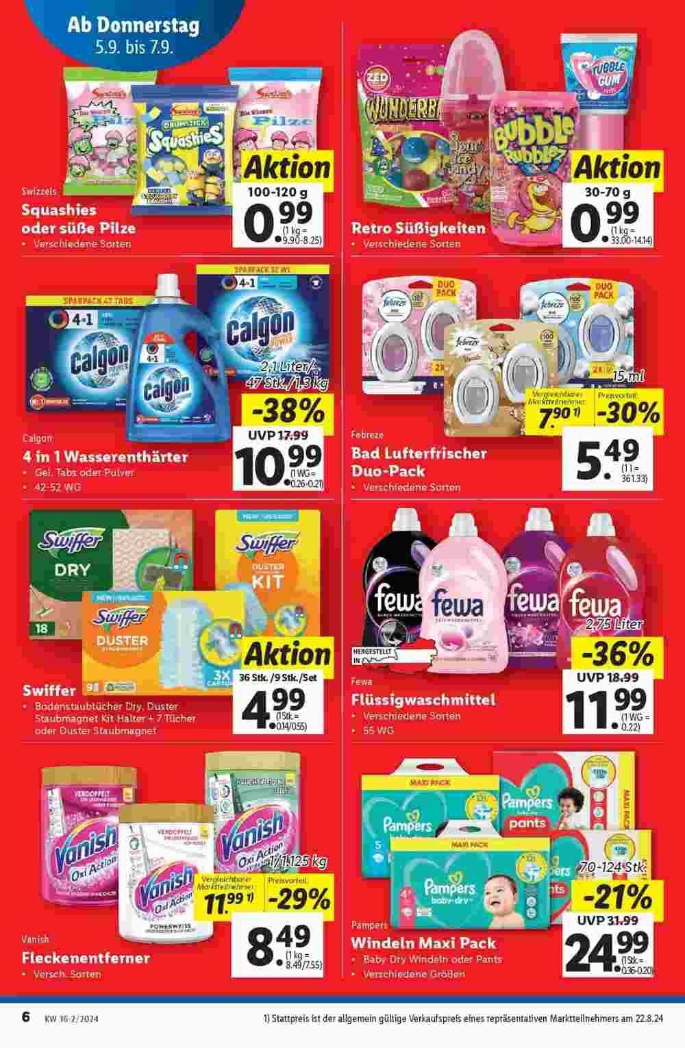 Lidl Flugblatt (ab 04.09.2024) - Angebote und Prospekt - Seite 6