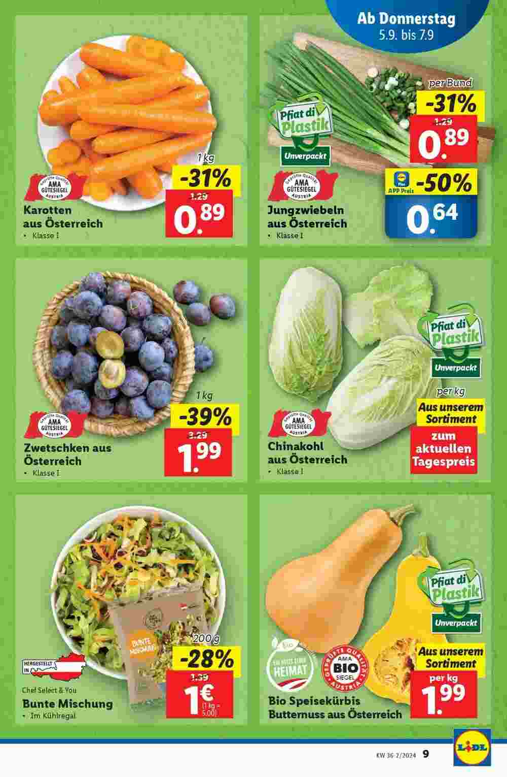 Lidl Flugblatt (ab 04.09.2024) - Angebote und Prospekt - Seite 9