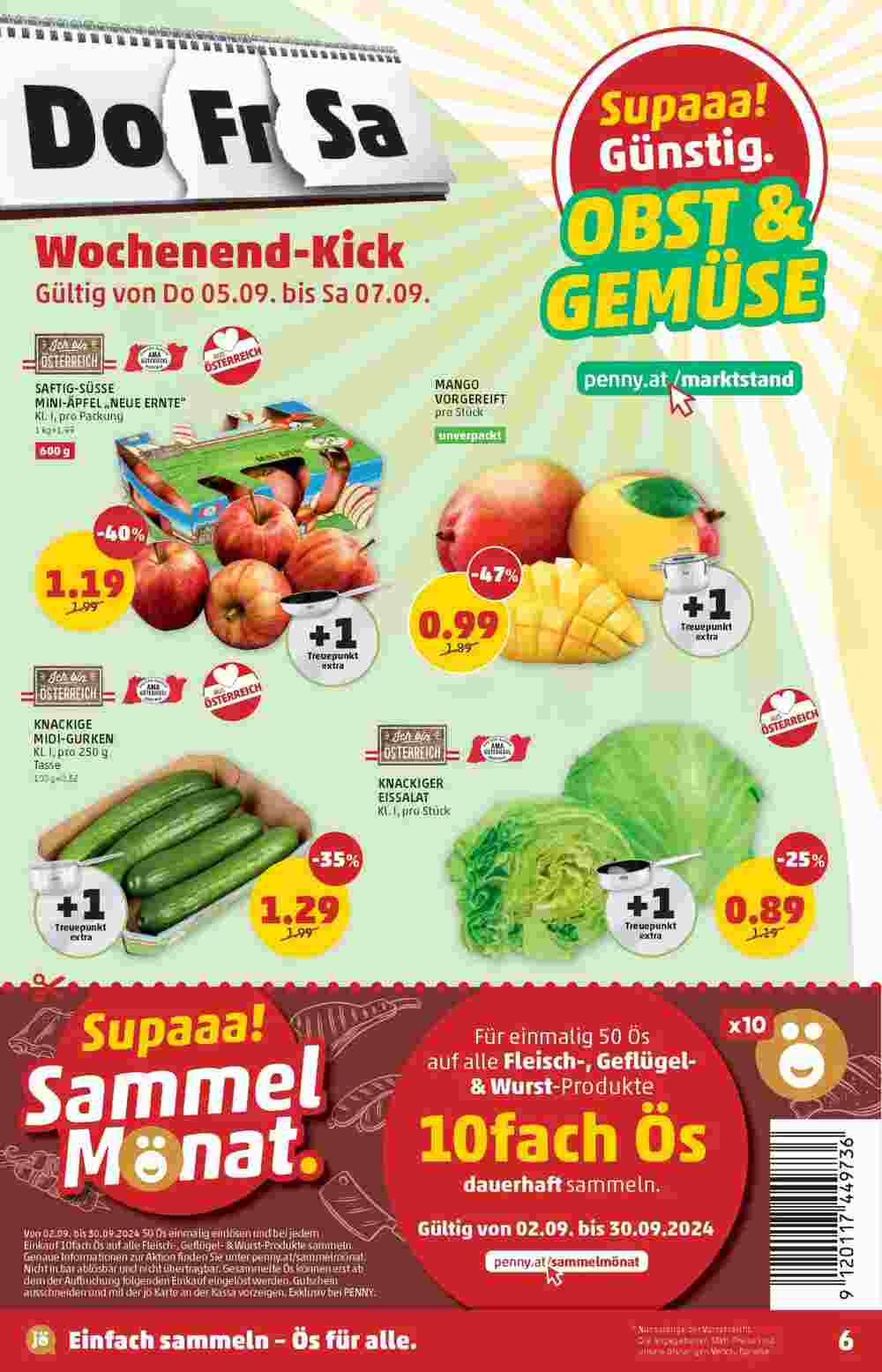 PENNY Flugblatt (ab 04.09.2024) - Angebote und Prospekt - Seite 6