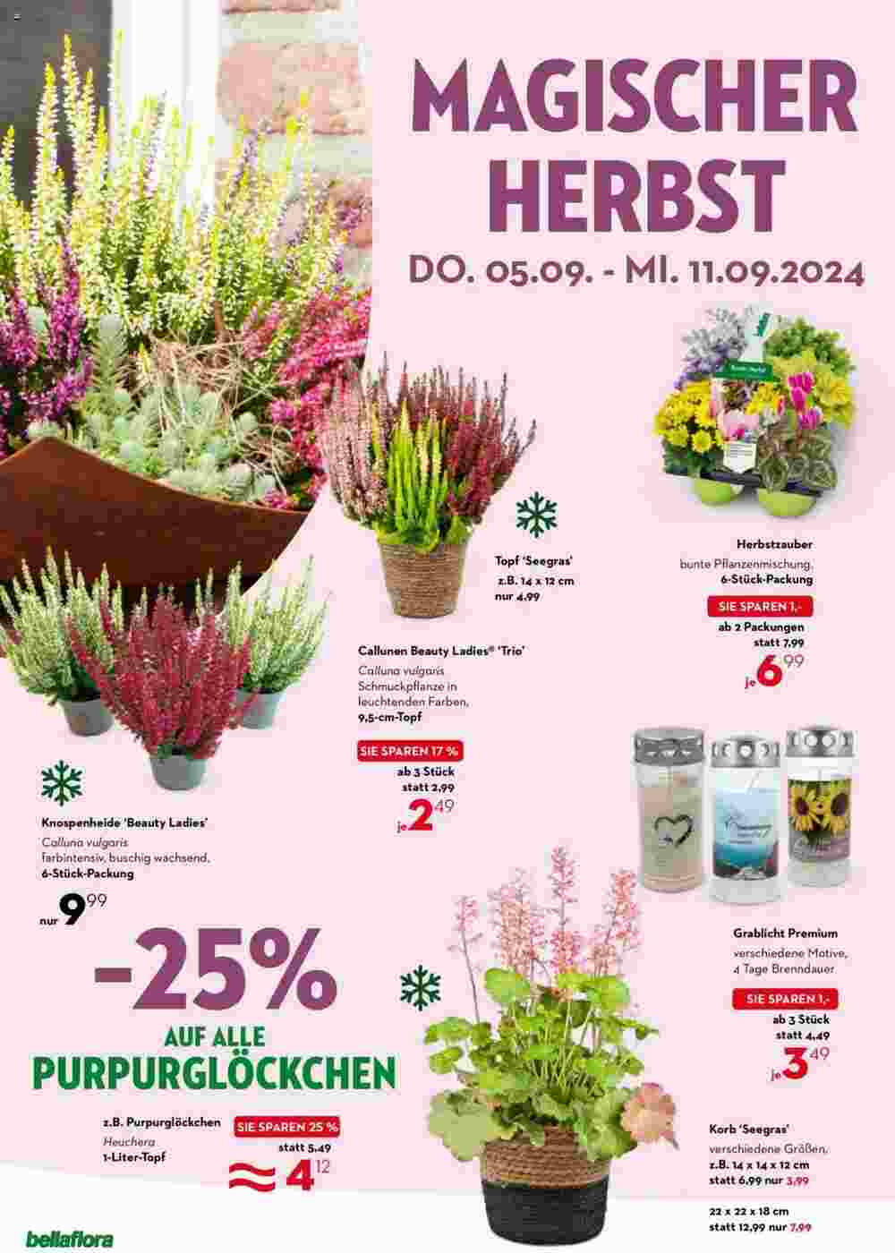 Bellaflora Flugblatt (ab 05.09.2024) - Angebote und Prospekt - Seite 2