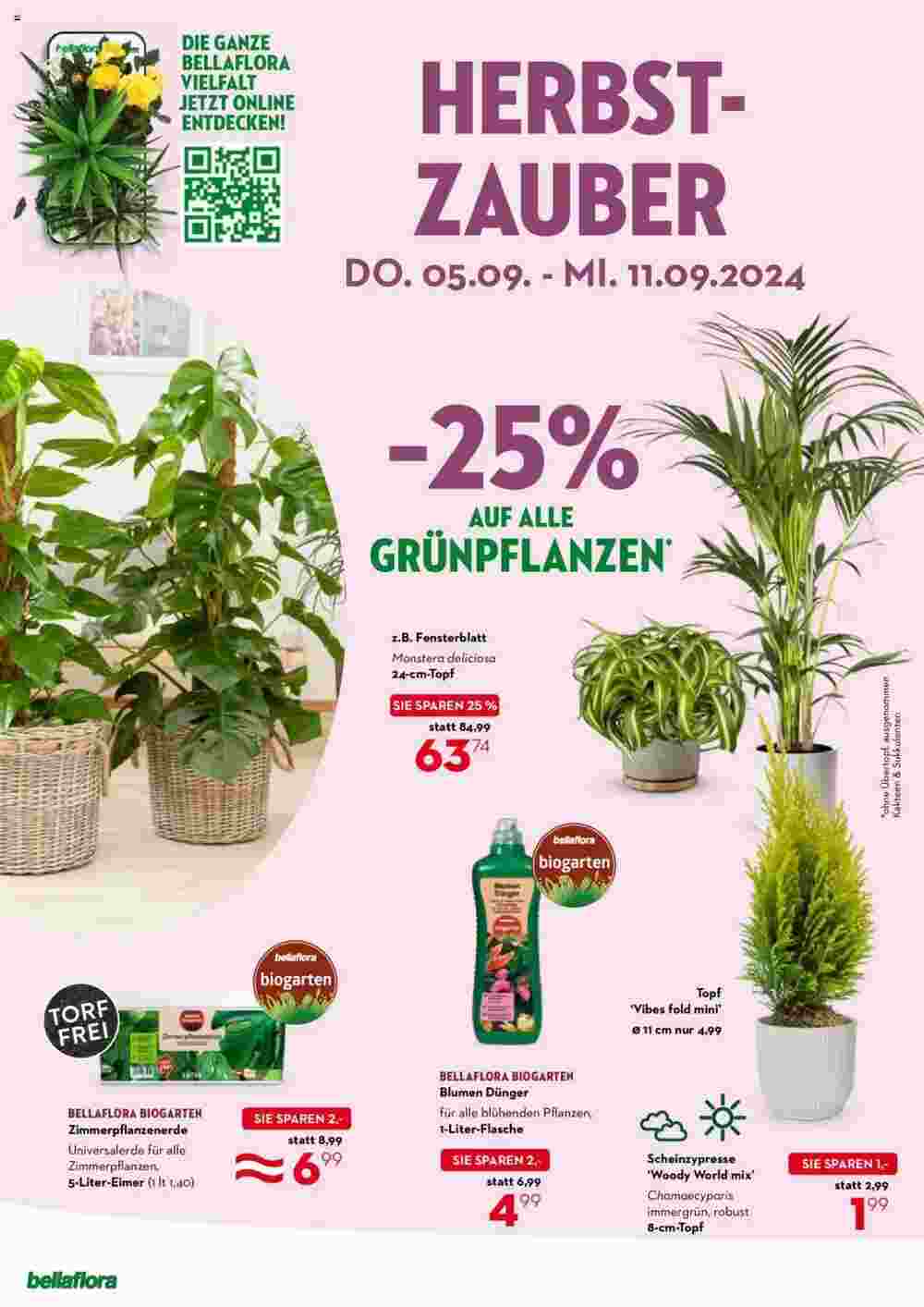 Bellaflora Flugblatt (ab 05.09.2024) - Angebote und Prospekt - Seite 4