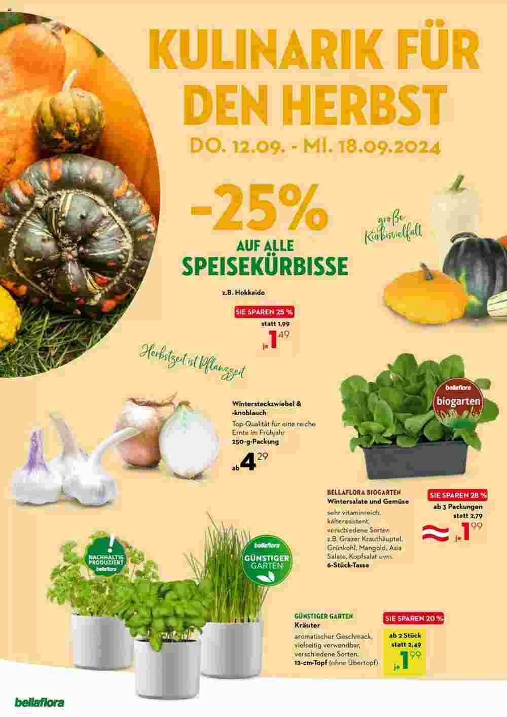 Bellaflora Flugblatt (ab 05.09.2024) - Angebote und Prospekt - Seite 8