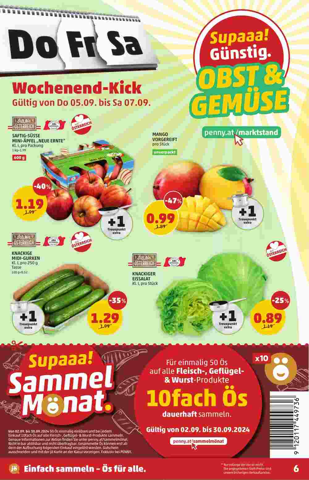 PENNY Flugblatt (ab 05.09.2024) - Angebote und Prospekt - Seite 6