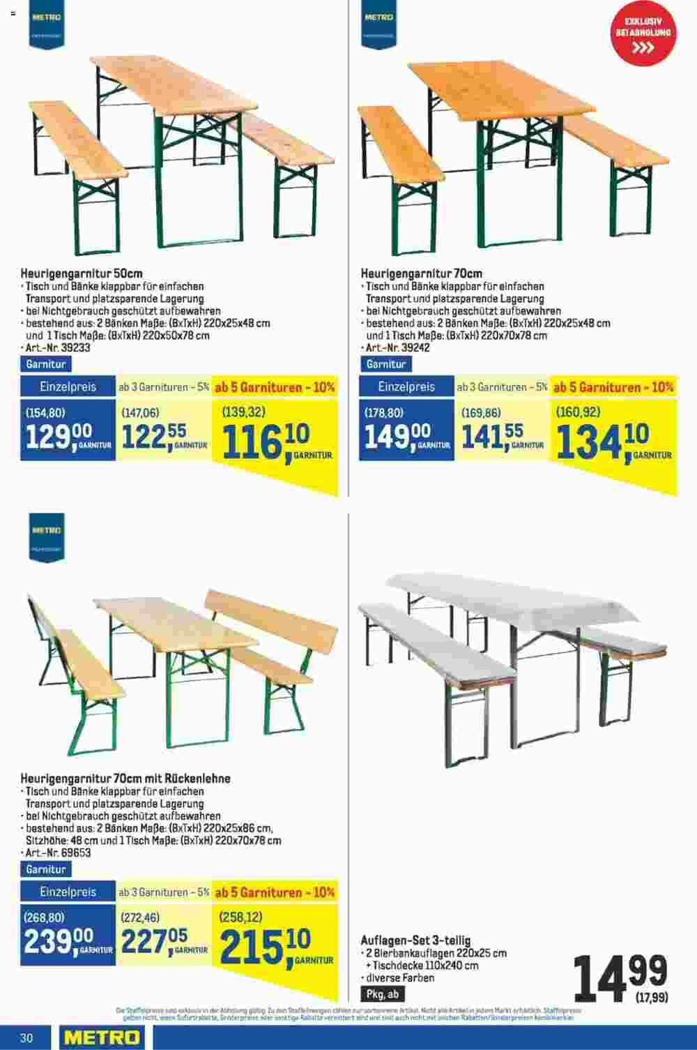 Metro Flugblatt (ab 05.09.2024) - Angebote und Prospekt - Seite 30