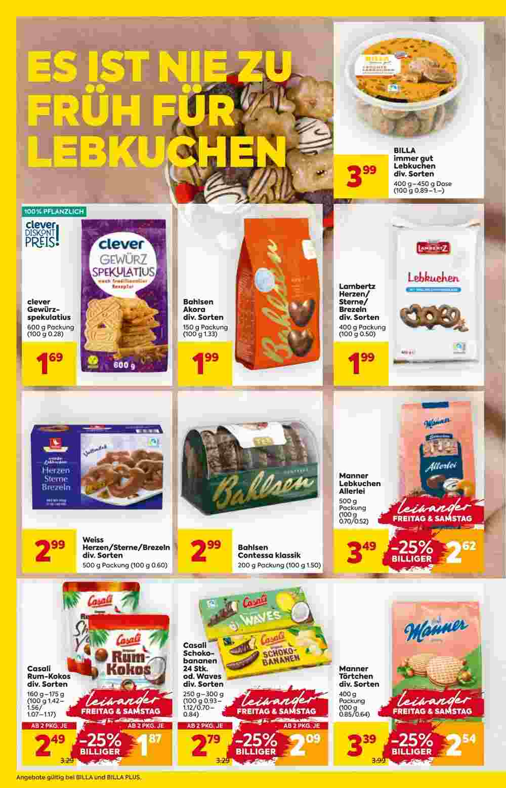 Billa Flugblatt (ab 05.09.2024) - Angebote und Prospekt - Seite 10