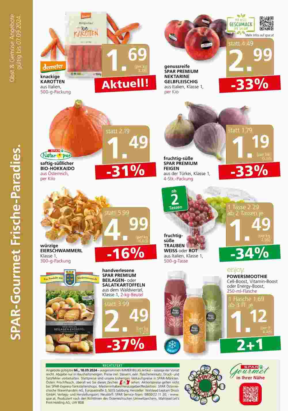 SPAR Gourmet Flugblatt (ab 05.09.2024) - Angebote und Prospekt - Seite 12