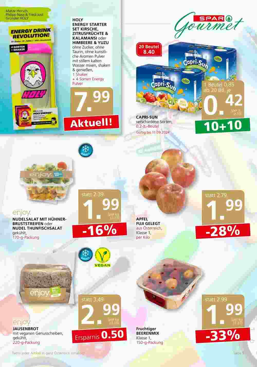 SPAR Gourmet Flugblatt (ab 05.09.2024) - Angebote und Prospekt - Seite 9