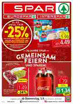 Spar Flugblatt (ab 05.09.2024) - Angebote und Prospekt