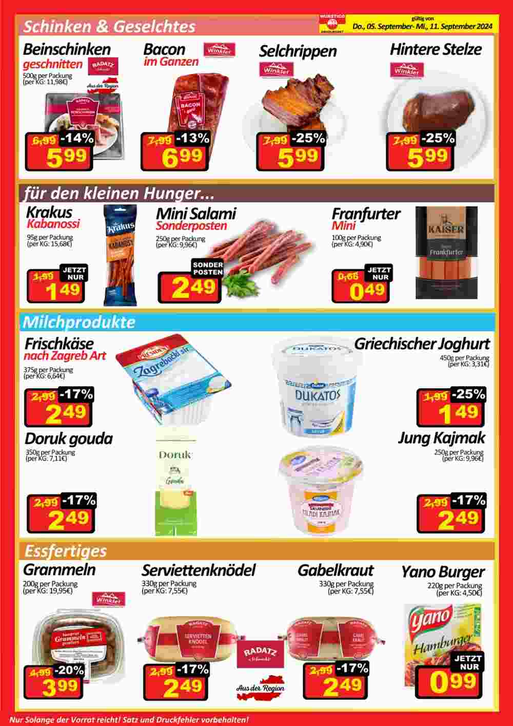 Wurstico Flugblatt (ab 05.09.2024) - Angebote und Prospekt - Seite 3