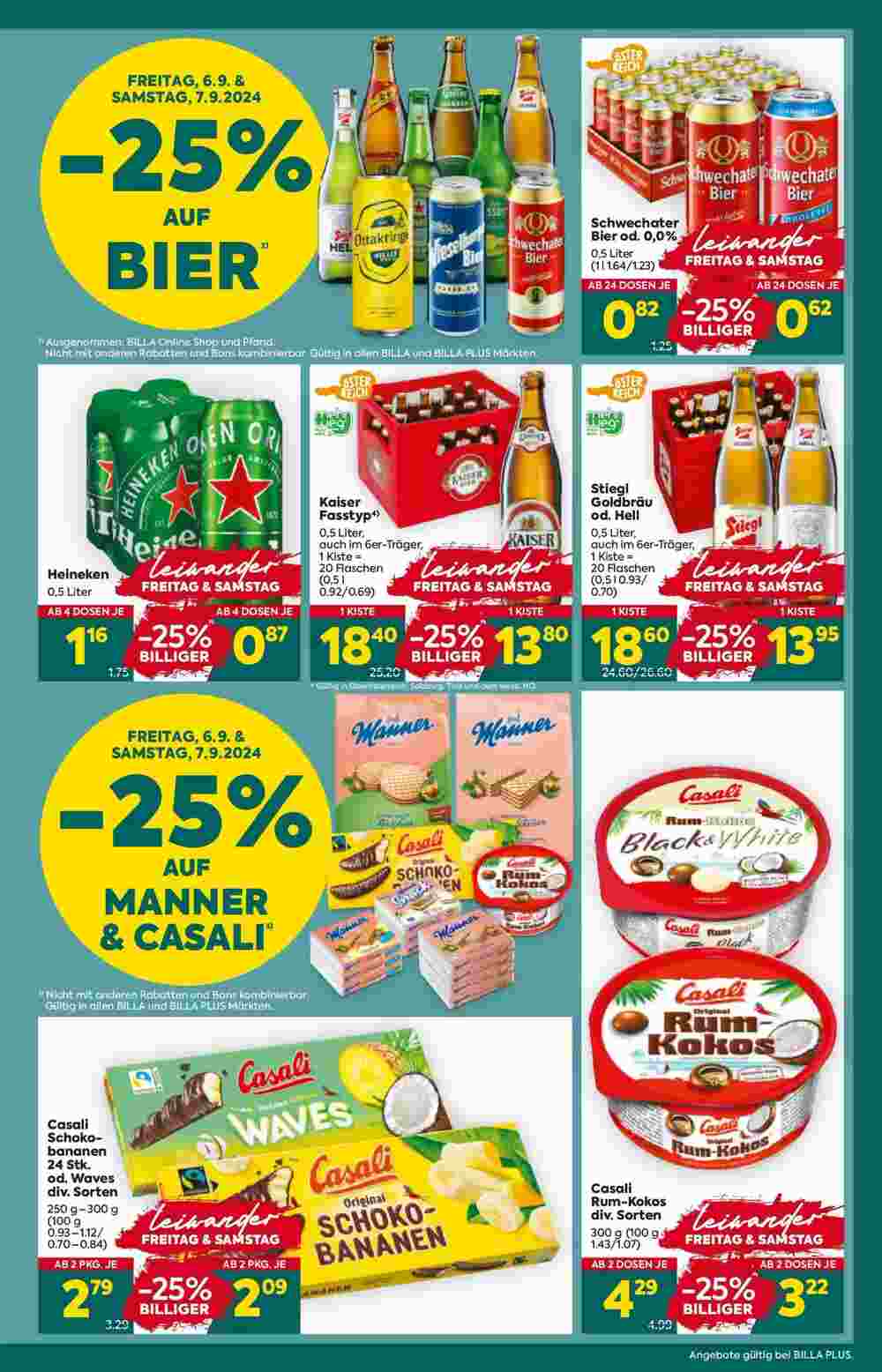 Billa Flugblatt (ab 05.09.2024) - Angebote und Prospekt - Seite 3