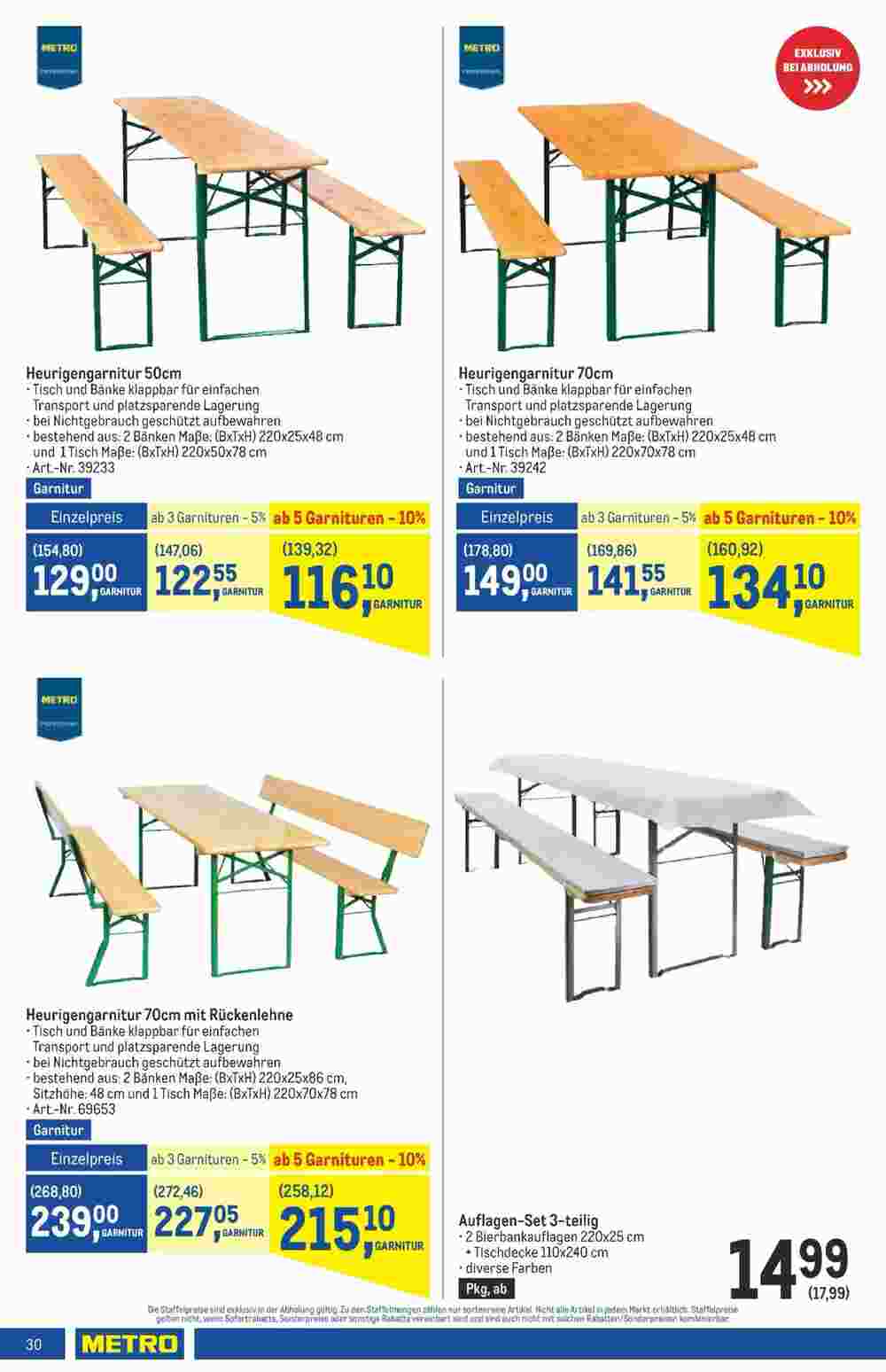 Metro Flugblatt (ab 05.09.2024) - Angebote und Prospekt - Seite 30