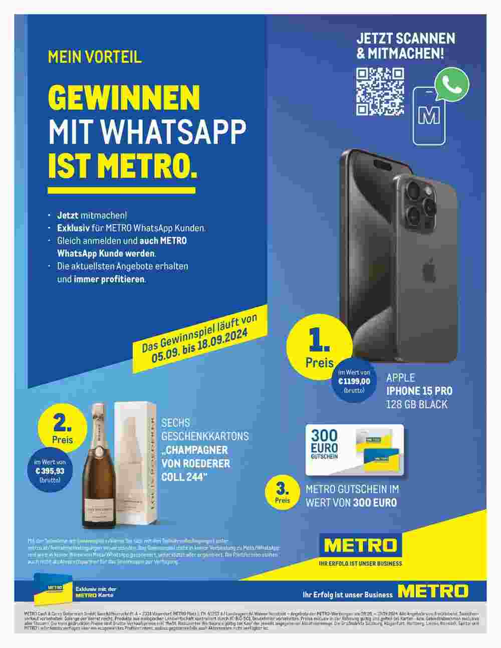 Metro Flugblatt (ab 08.09.2024) - Angebote und Prospekt - Seite 2