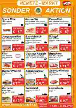 Nemetz Markt Flugblatt (ab 10.09.2024) - Angebote und Prospekt