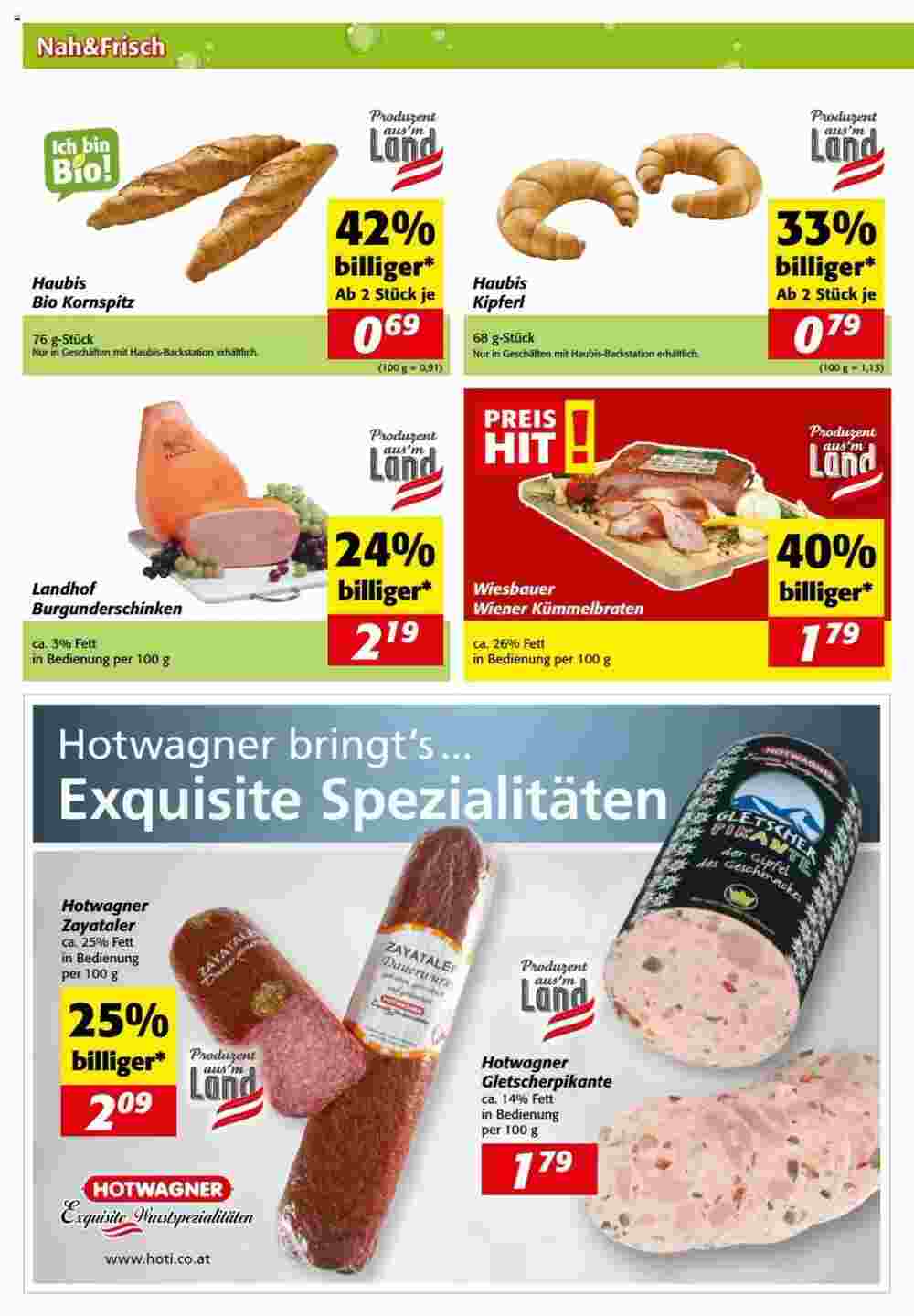 Nah&Frisch Flugblatt (ab 11.09.2024) - Angebote und Prospekt - Seite 4