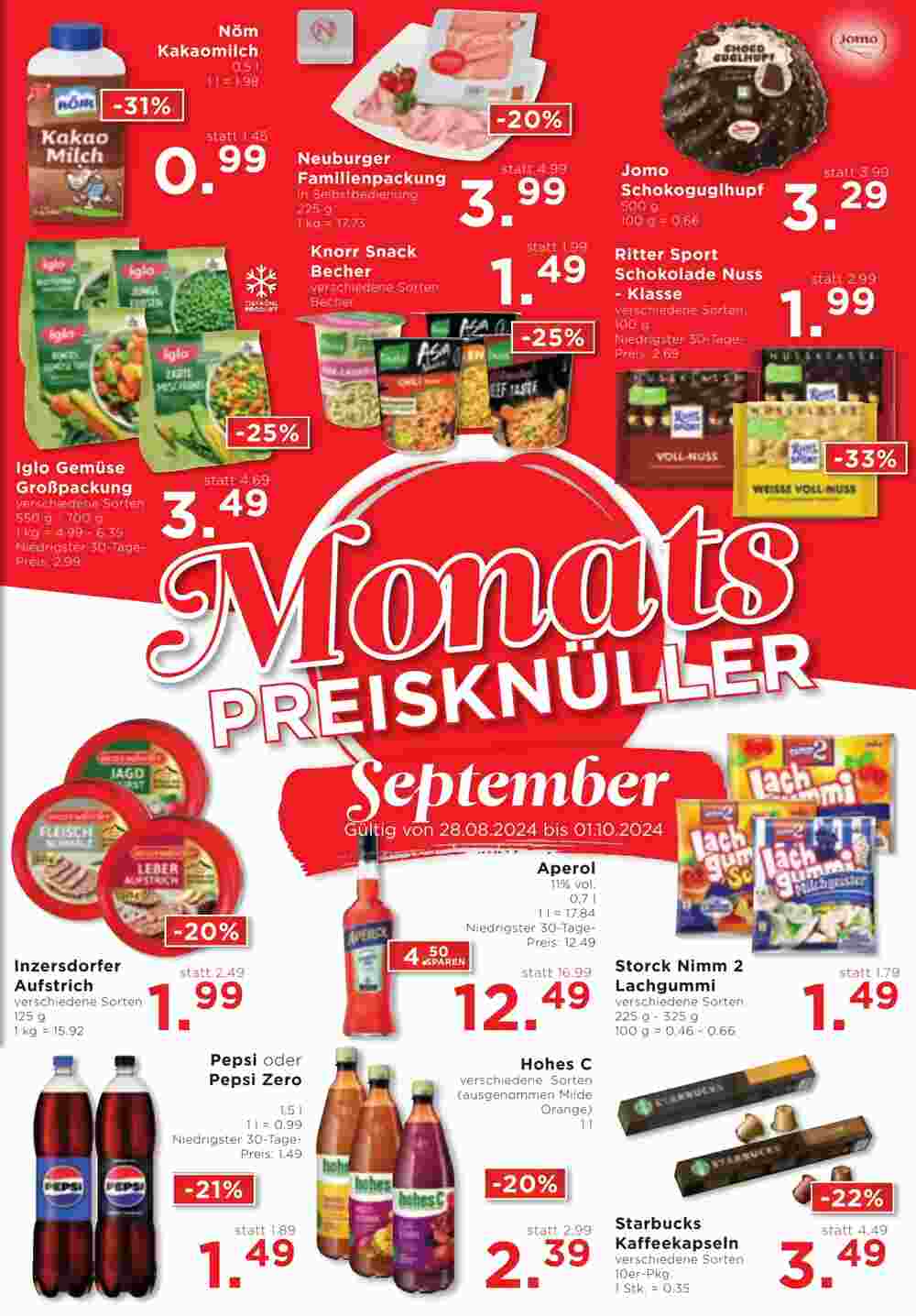 Unimarkt Flugblatt (ab 11.09.2024) - Angebote und Prospekt - Seite 18