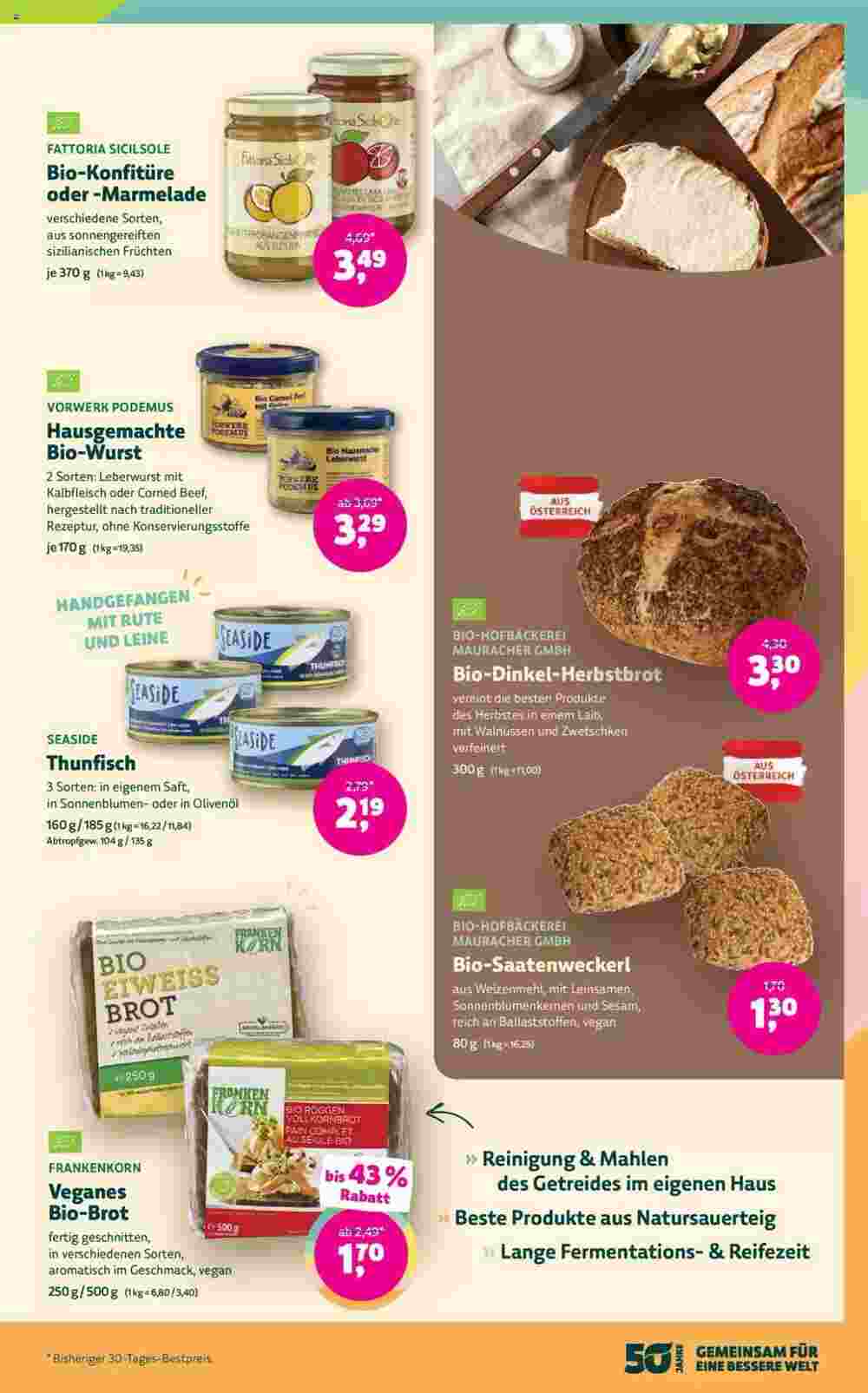 Denn's Biomarkt Flugblatt (ab 11.09.2024) - Angebote und Prospekt - Seite 11