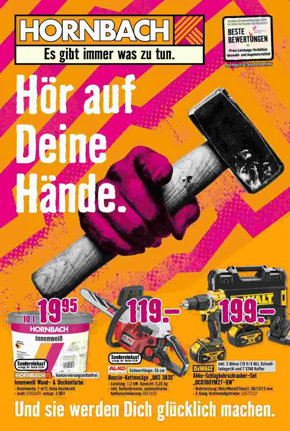 Hornbach Flugblatt (ab 11.09.2024) - Angebote und Prospekt - Seite 1