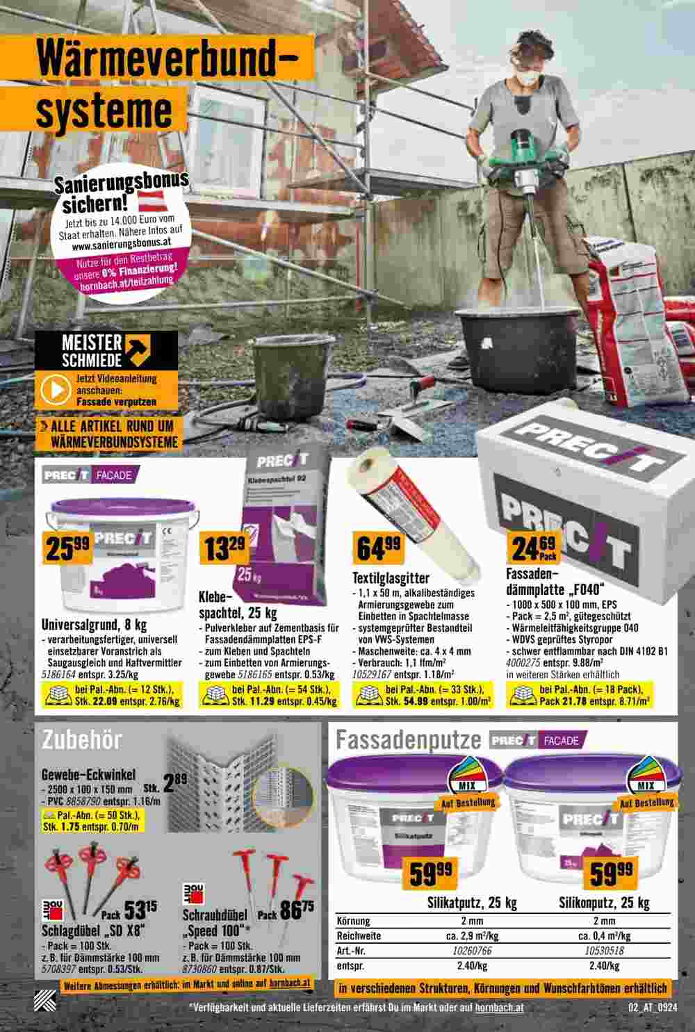 Hornbach Flugblatt (ab 11.09.2024) - Angebote und Prospekt - Seite 2