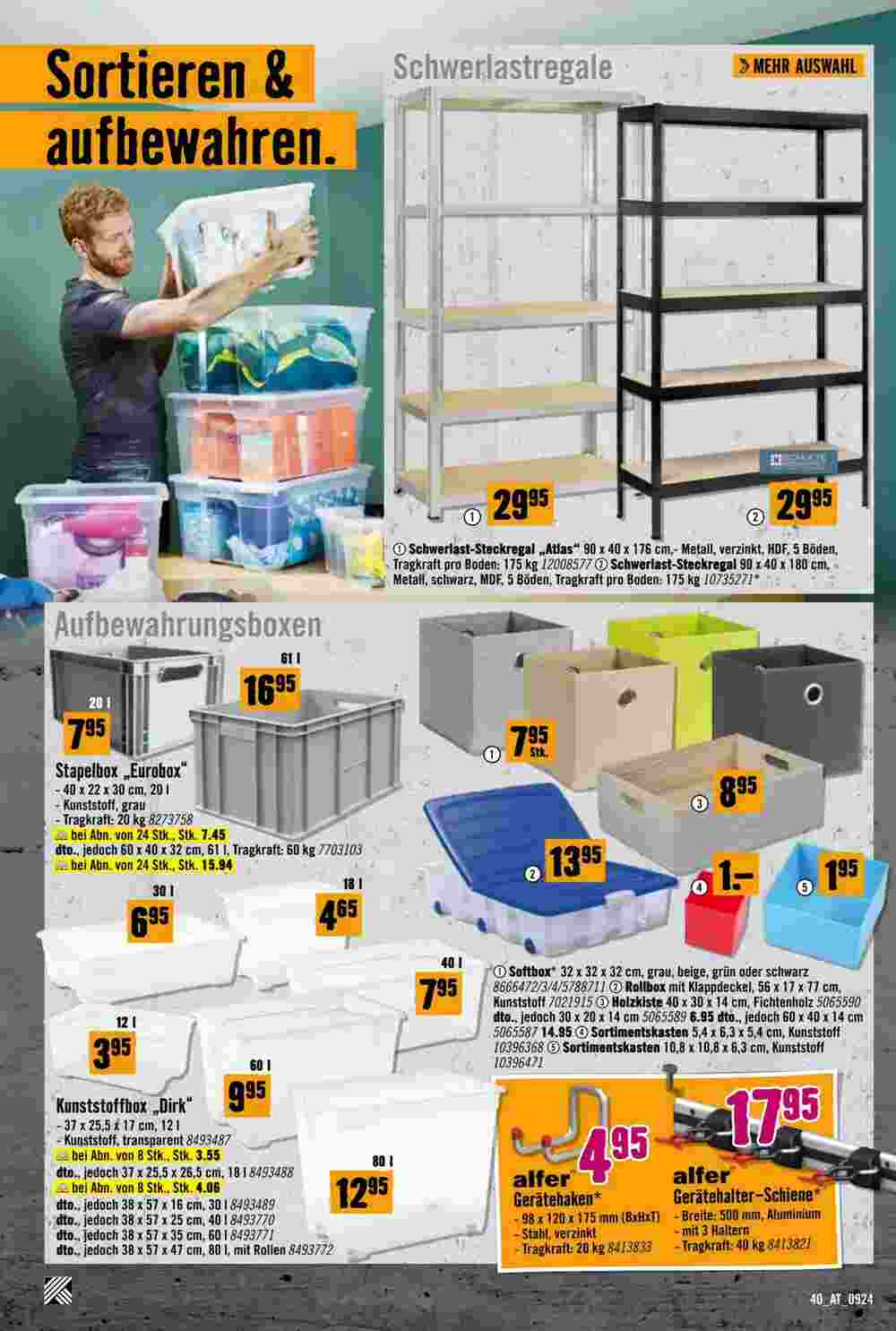 Hornbach Flugblatt (ab 11.09.2024) - Angebote und Prospekt - Seite 40