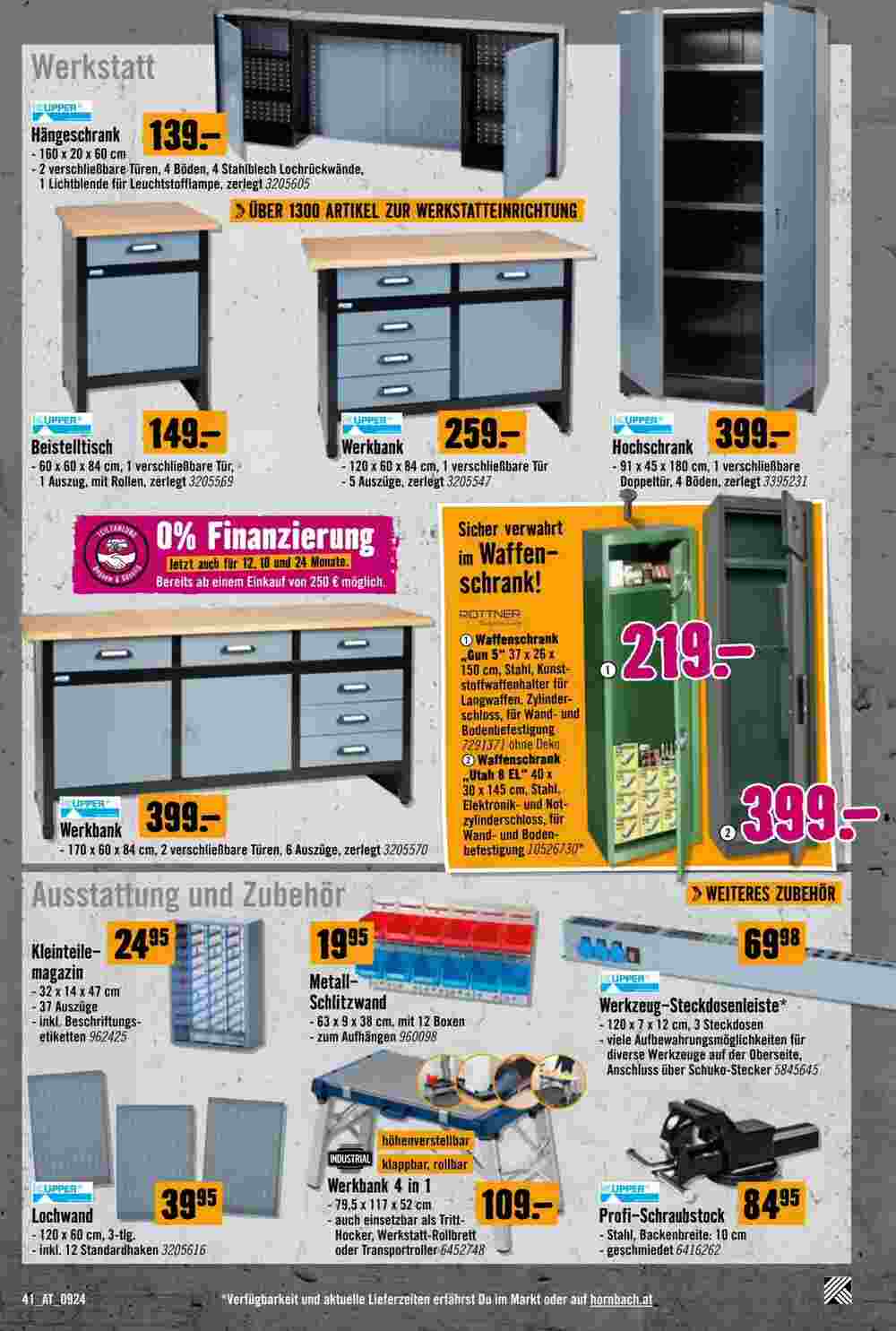 Hornbach Flugblatt (ab 11.09.2024) - Angebote und Prospekt - Seite 41