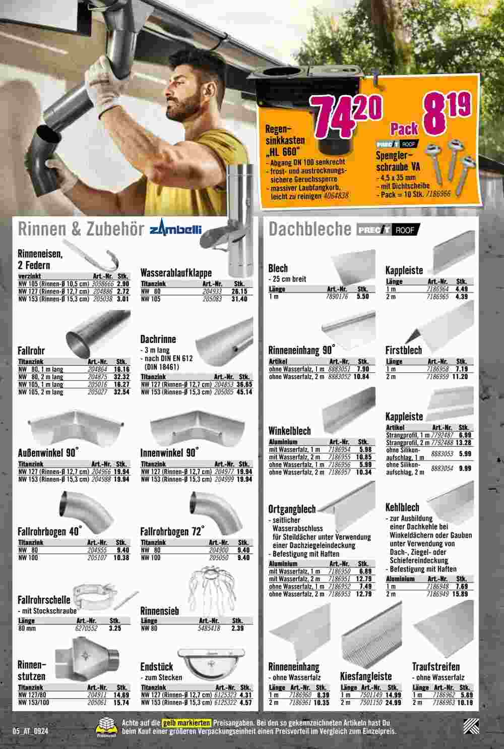 Hornbach Flugblatt (ab 11.09.2024) - Angebote und Prospekt - Seite 5