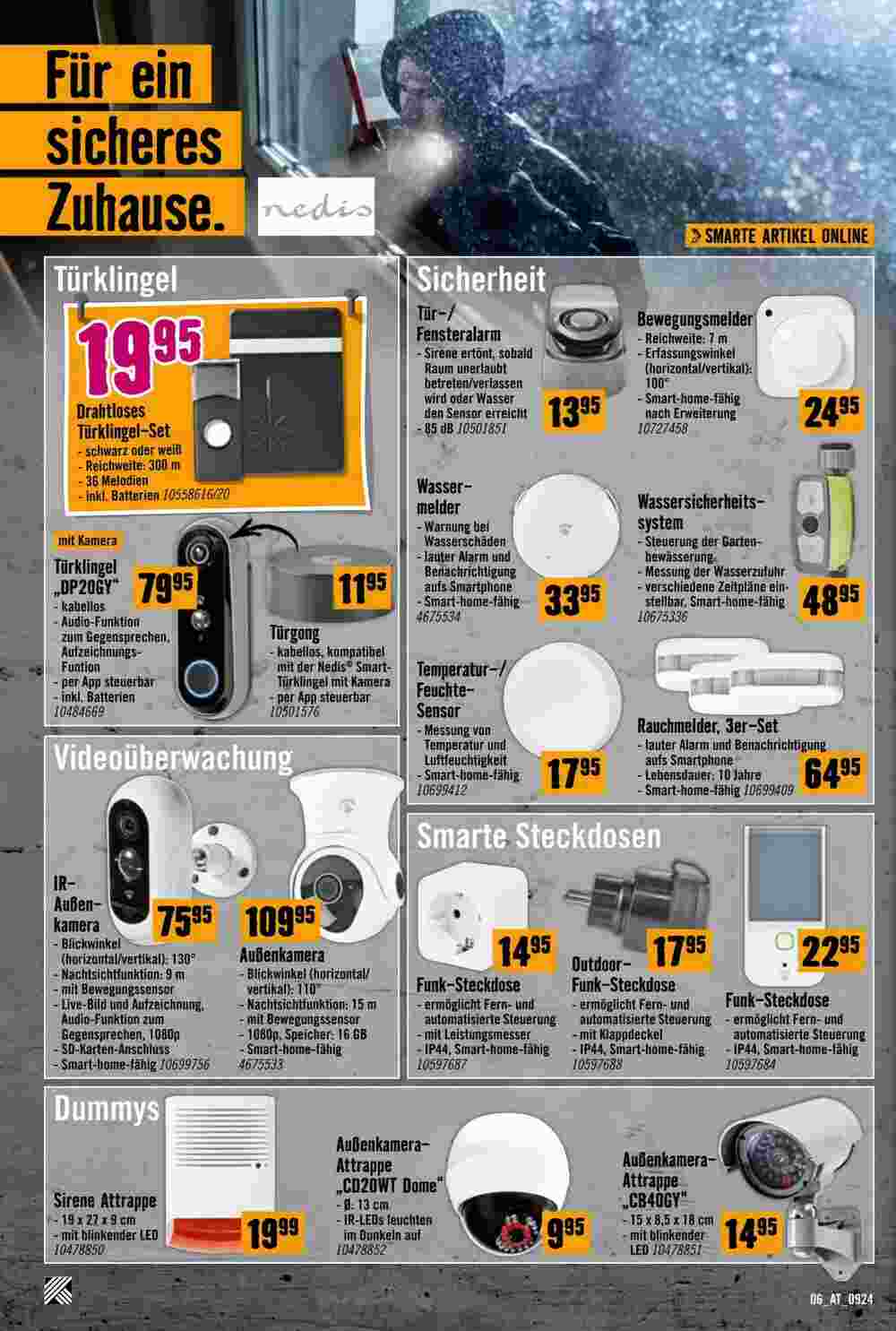 Hornbach Flugblatt (ab 11.09.2024) - Angebote und Prospekt - Seite 6