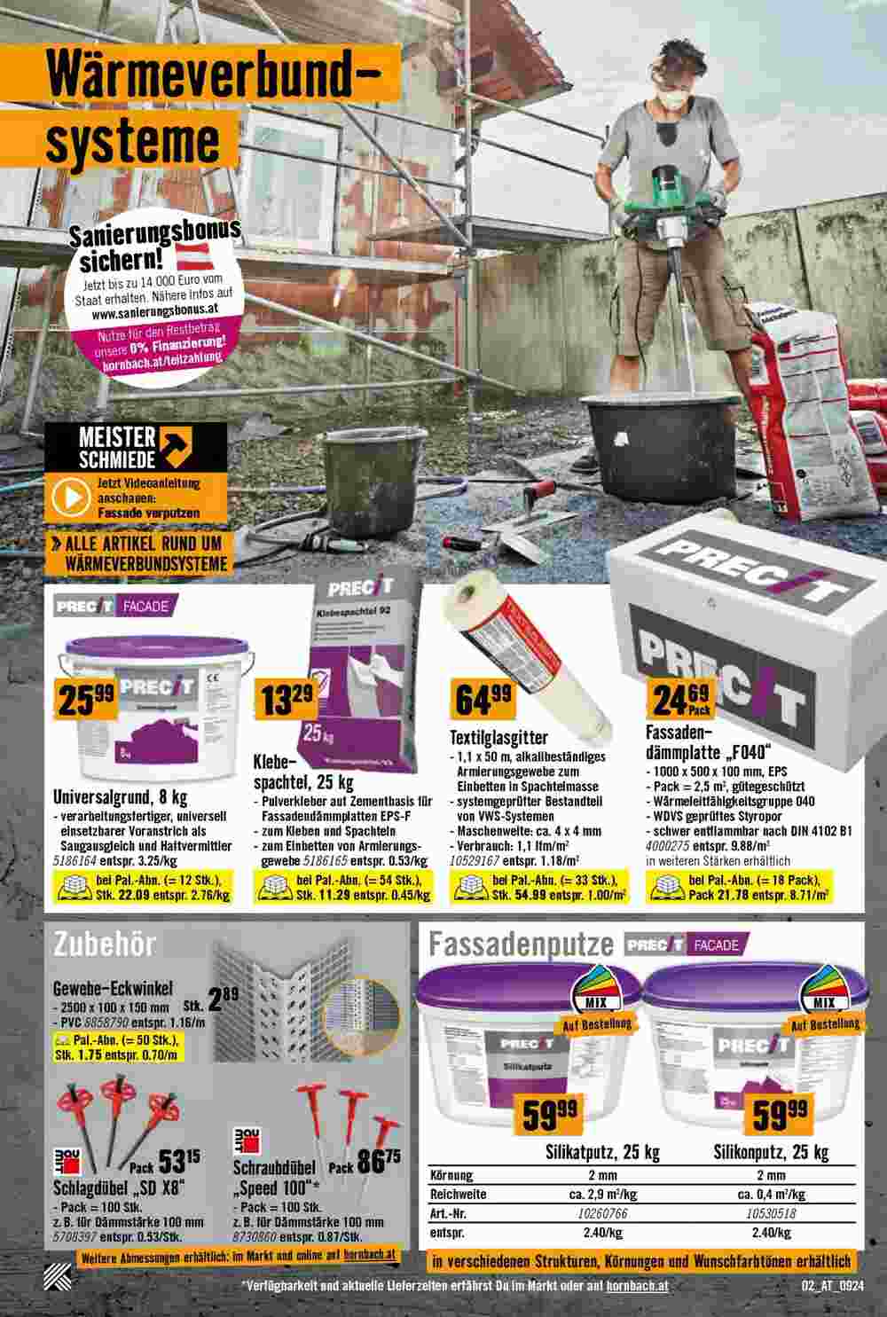 Hornbach Flugblatt (ab 11.09.2024) - Angebote und Prospekt - Seite 2