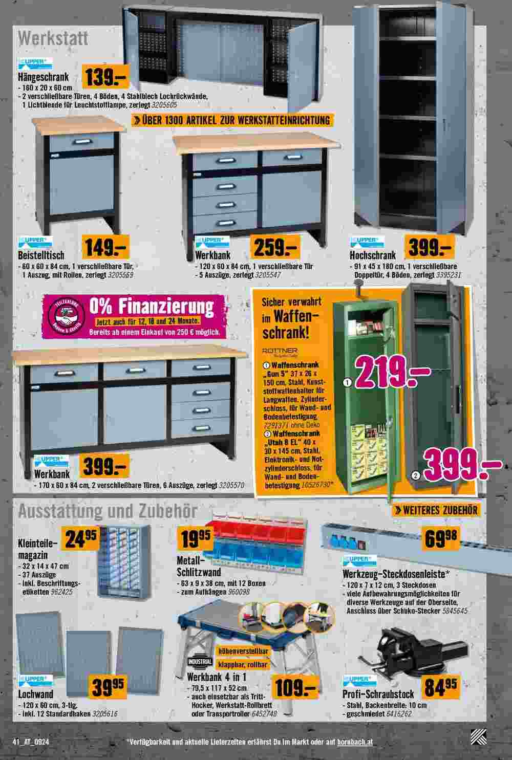 Hornbach Flugblatt (ab 11.09.2024) - Angebote und Prospekt - Seite 41