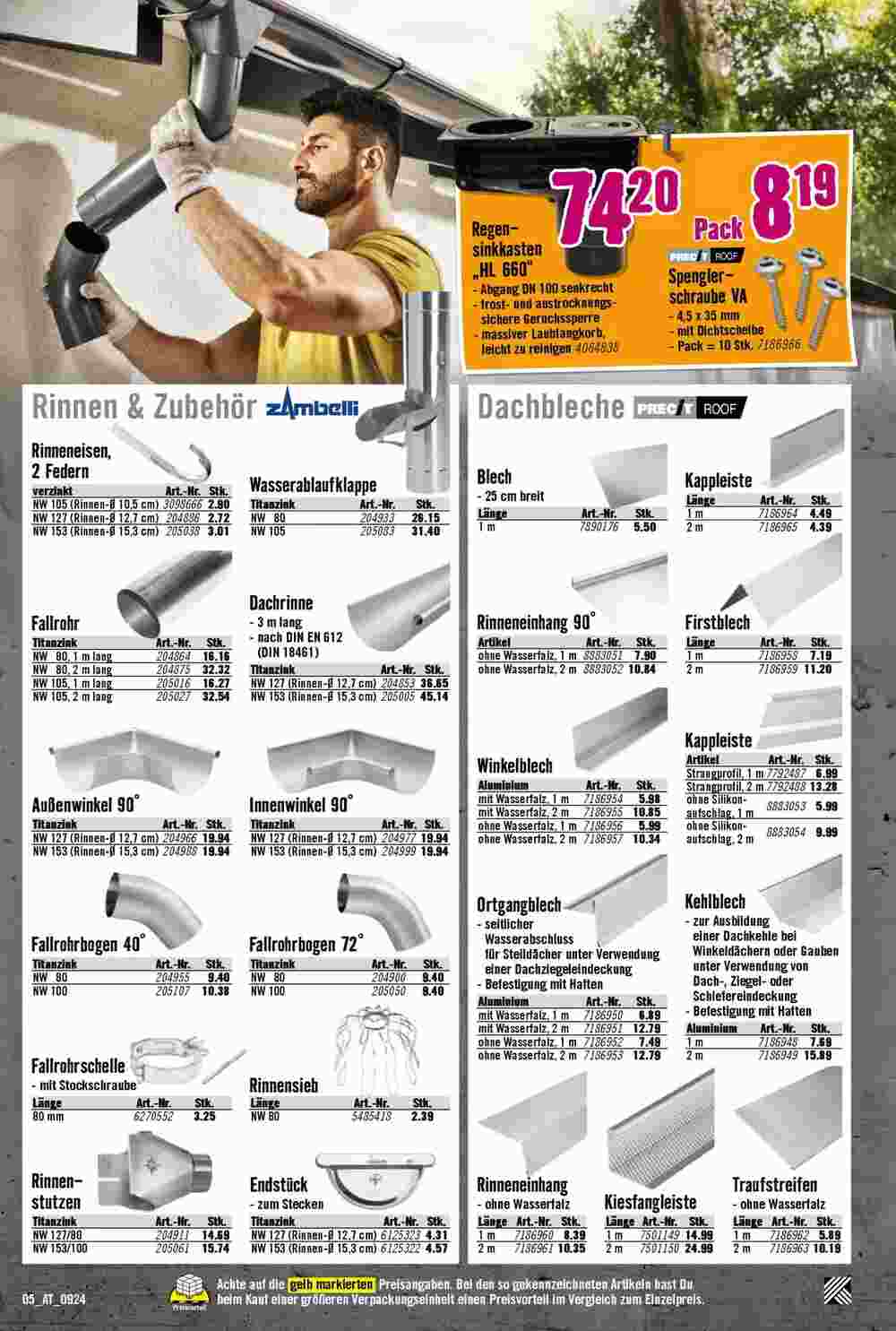 Hornbach Flugblatt (ab 11.09.2024) - Angebote und Prospekt - Seite 5