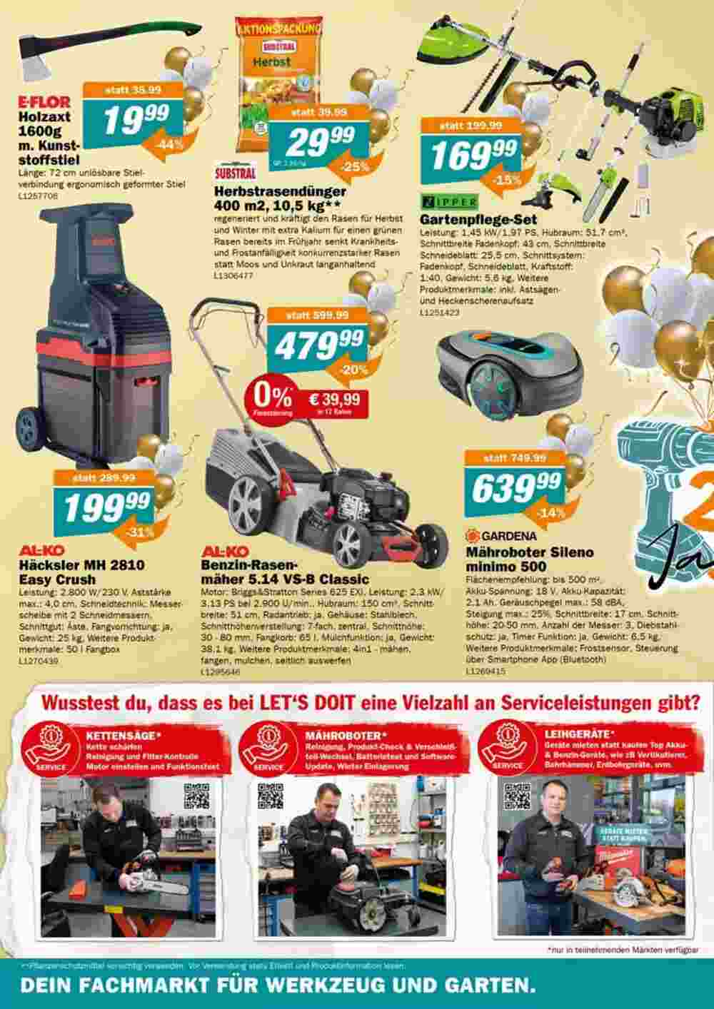 Let's Do It Baumarkt Flugblatt (ab 11.09.2024) - Angebote und Prospekt - Seite 2