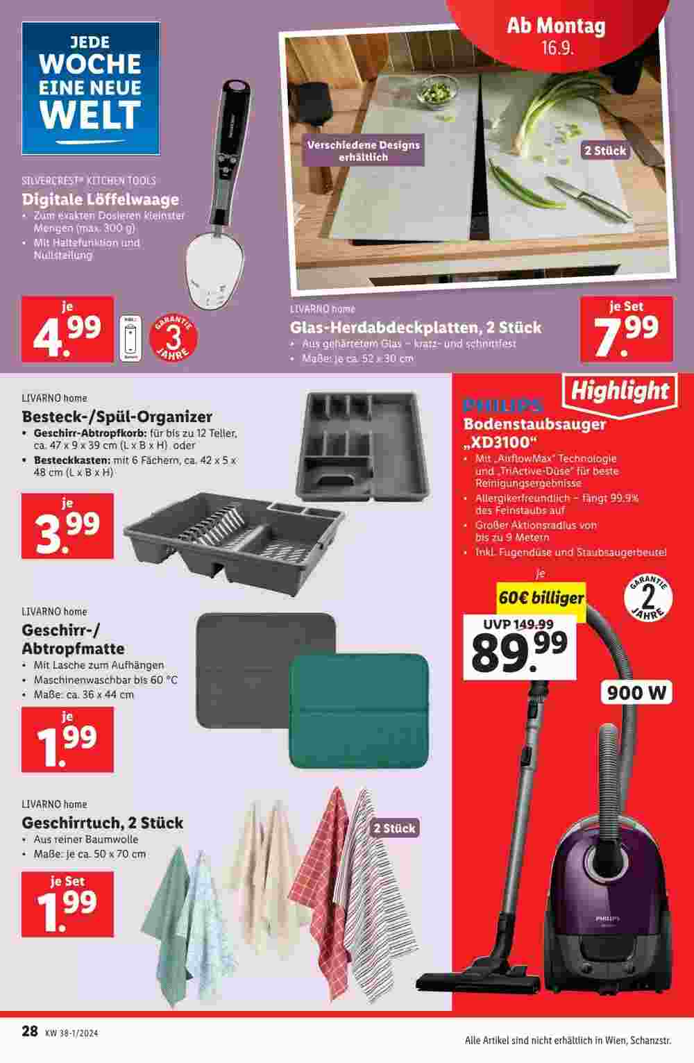 Lidl Flugblatt (ab 12.09.2024) - Angebote und Prospekt - Seite 30