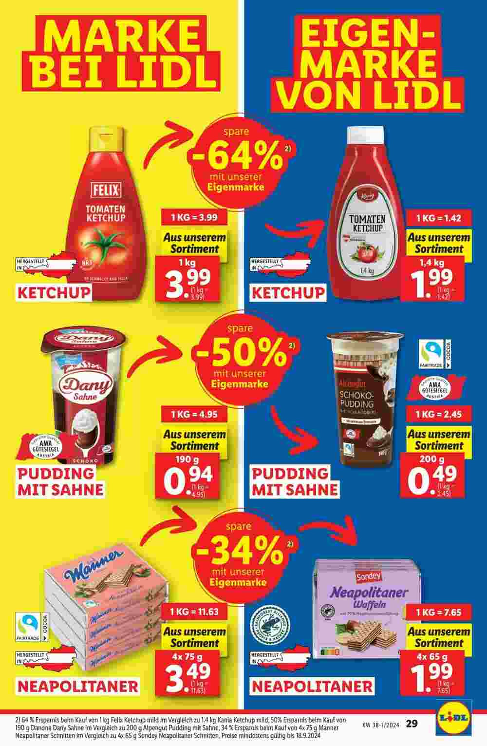 Lidl Flugblatt (ab 12.09.2024) - Angebote und Prospekt - Seite 31