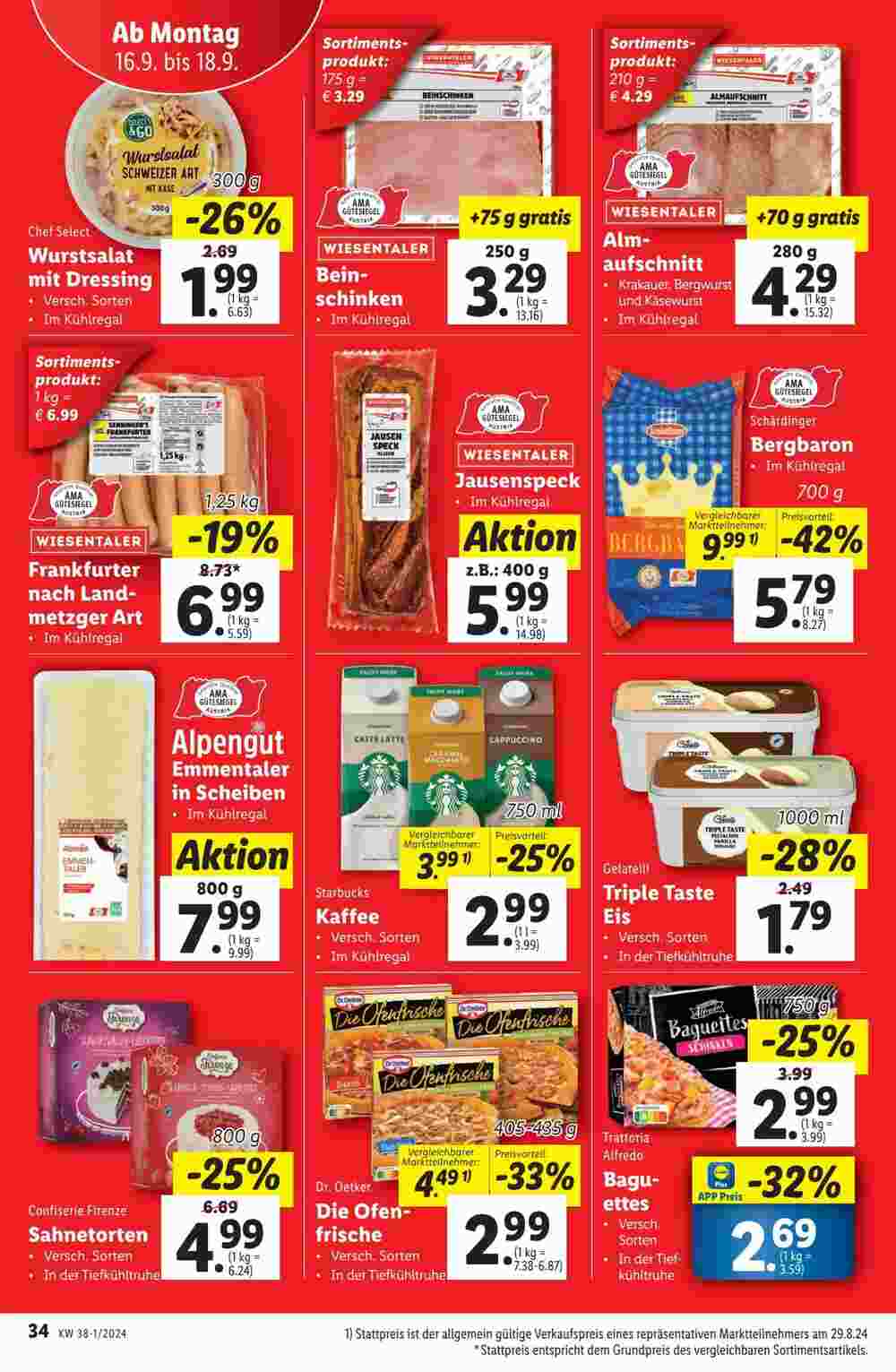 Lidl Flugblatt (ab 12.09.2024) - Angebote und Prospekt - Seite 36