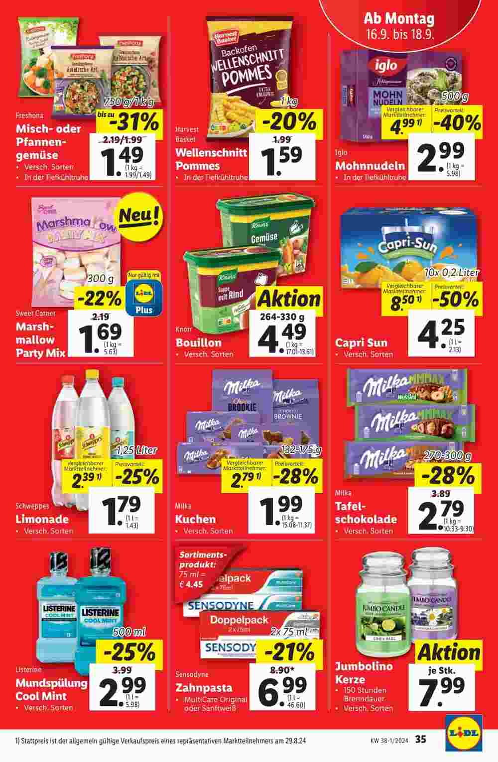 Lidl Flugblatt (ab 12.09.2024) - Angebote und Prospekt - Seite 37