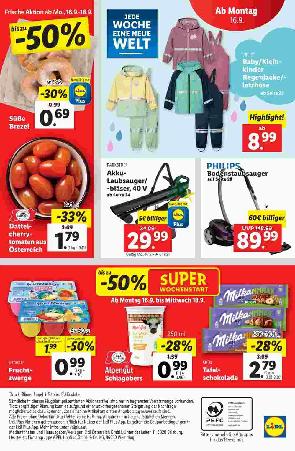 Lidl Flugblatt (ab 12.09.2024) - Angebote und Prospekt - Seite 38